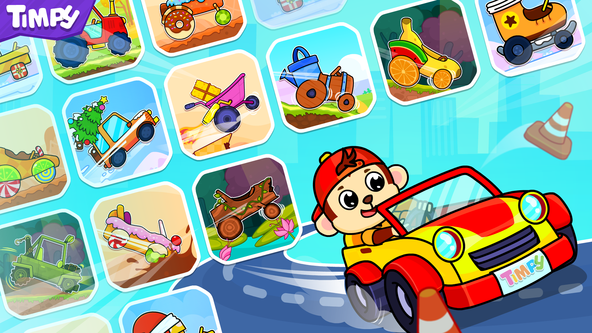 اسکرین شات 8 بازی Car Racing Games for Kids