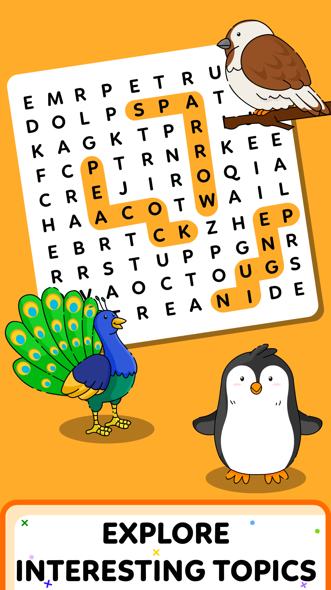 اسکرین شات 6 بازی Kids Word Search Games Puzzle
