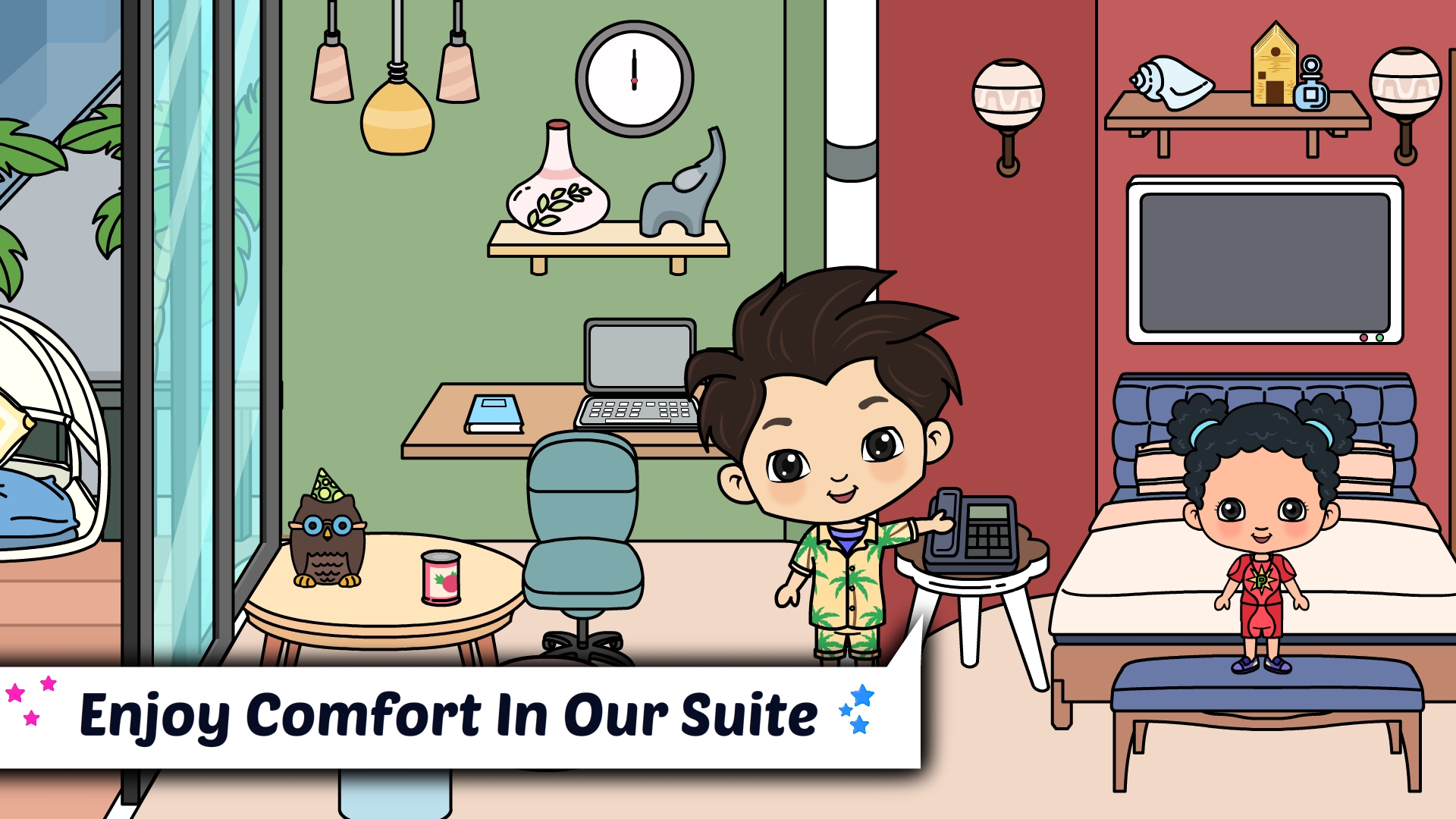 اسکرین شات 2 بازی Tizi Town - My Hotel Games