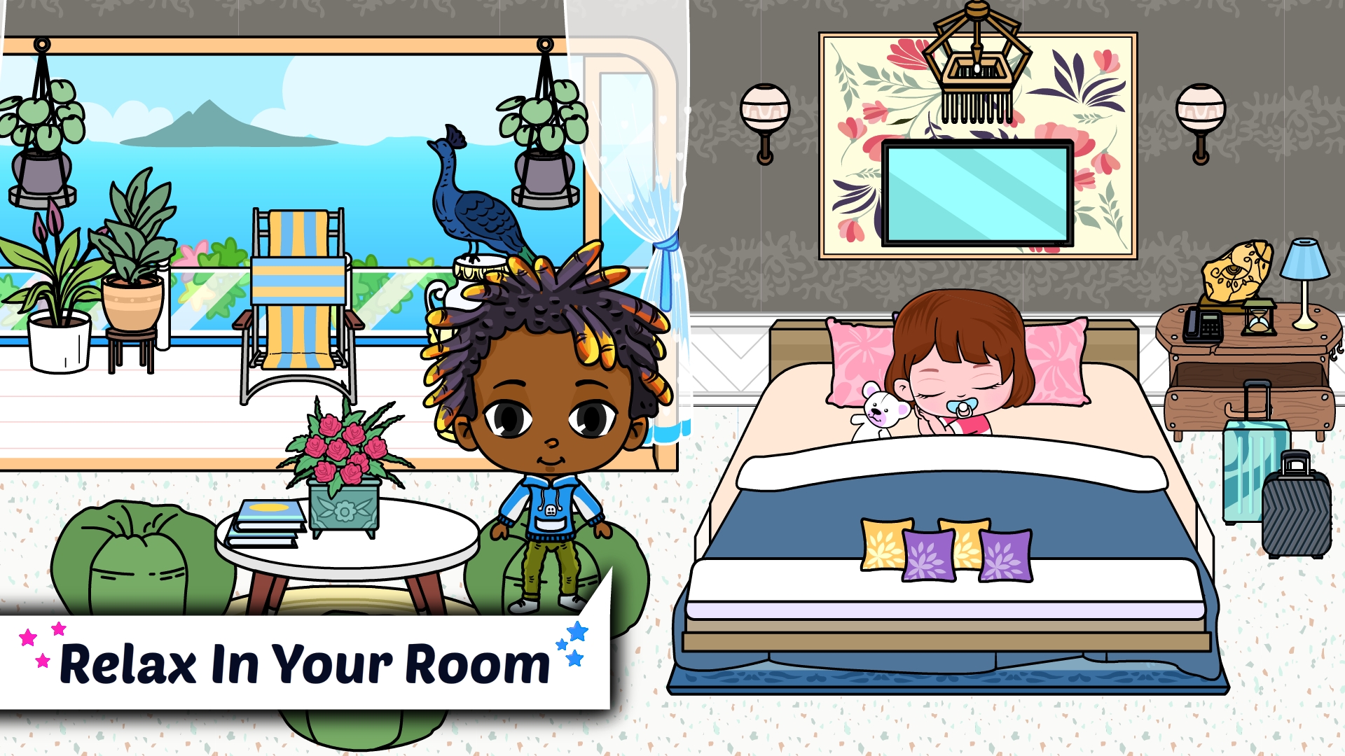 اسکرین شات 1 بازی Tizi Town - My Hotel Games