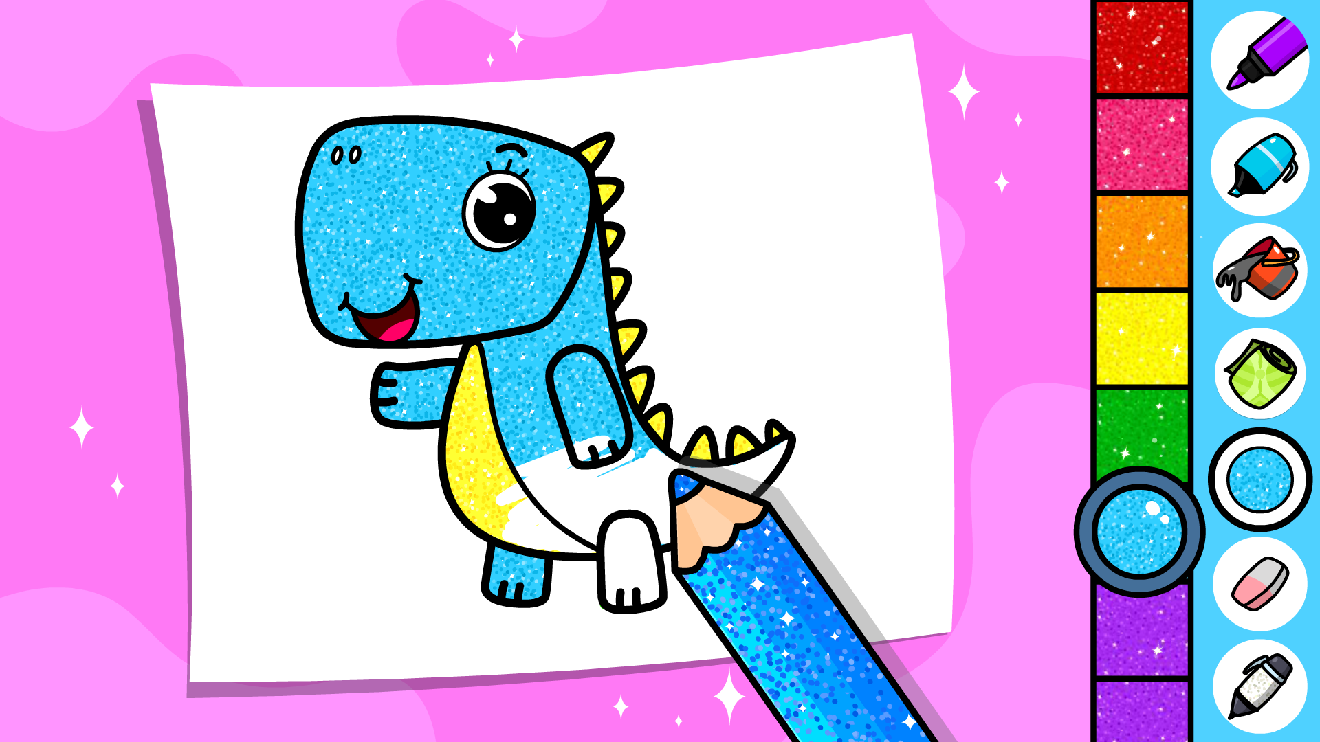 اسکرین شات 2 بازی Baby Coloring Games for Kids