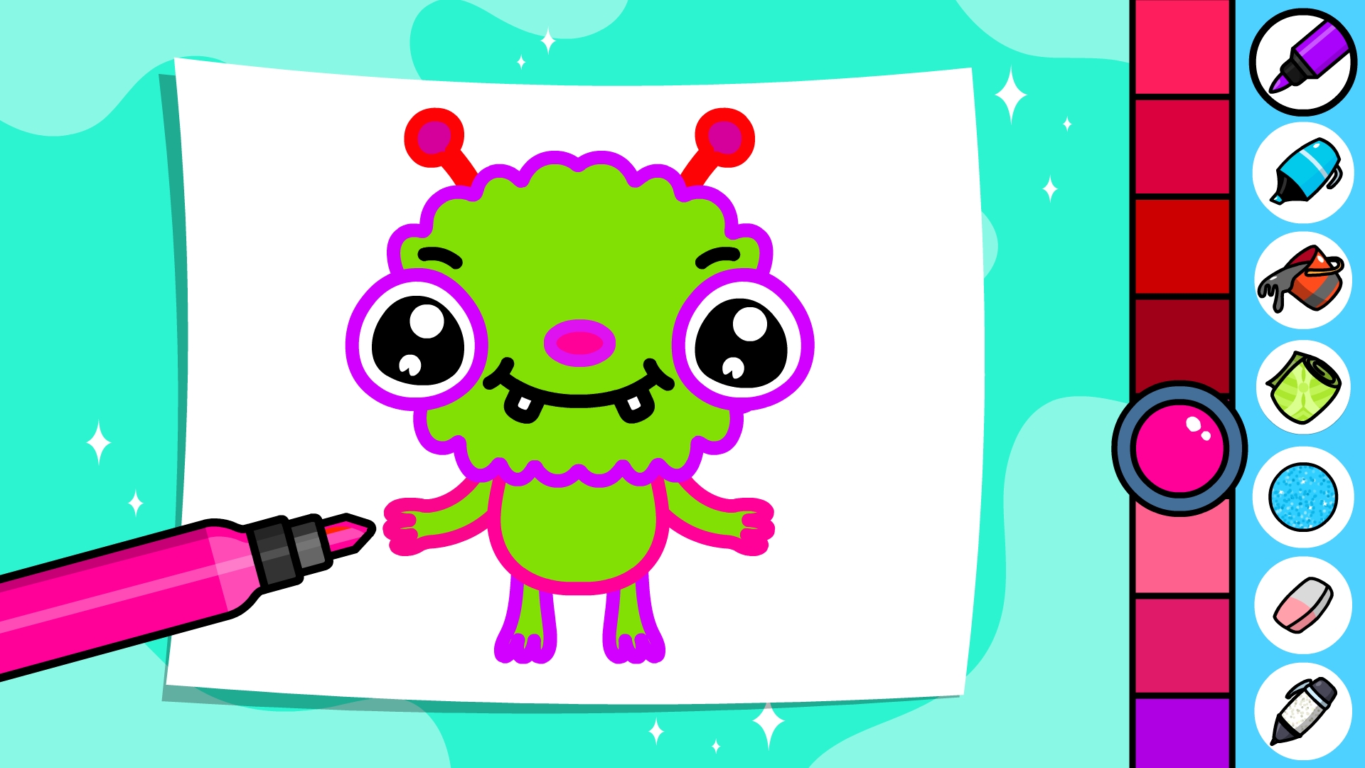 اسکرین شات 7 بازی Baby Coloring Games for Kids