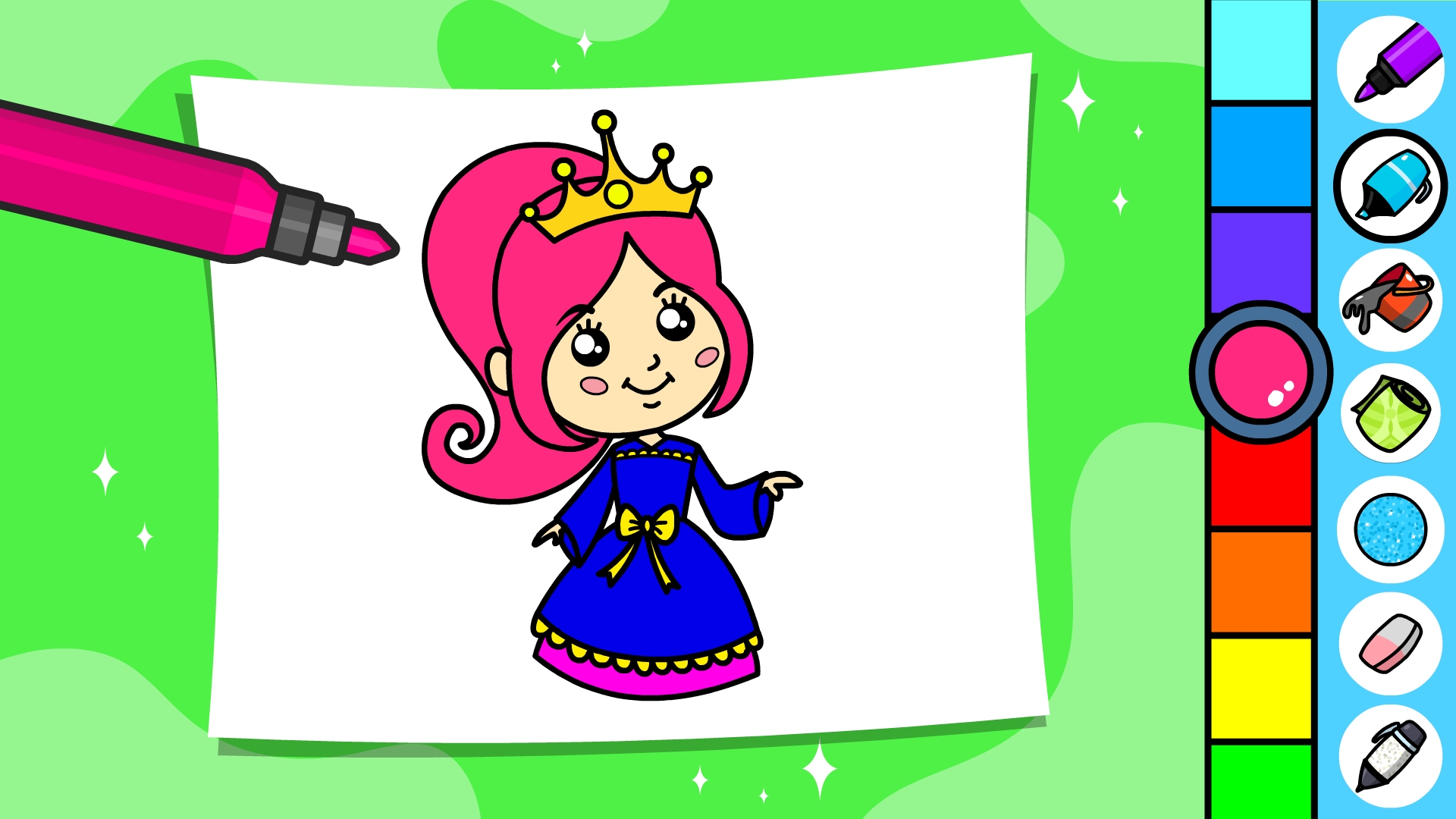 اسکرین شات 6 بازی Baby Coloring Games for Kids
