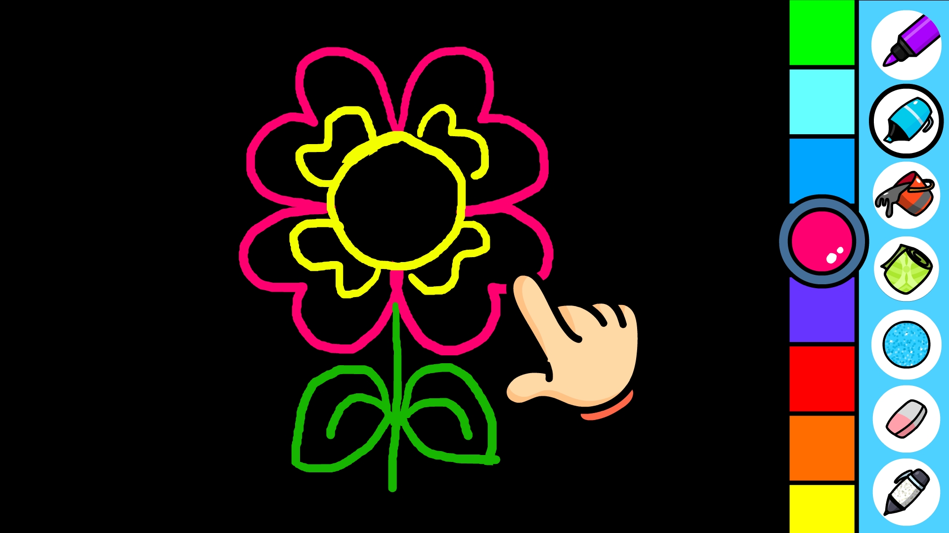 اسکرین شات 5 بازی Baby Coloring Games for Kids