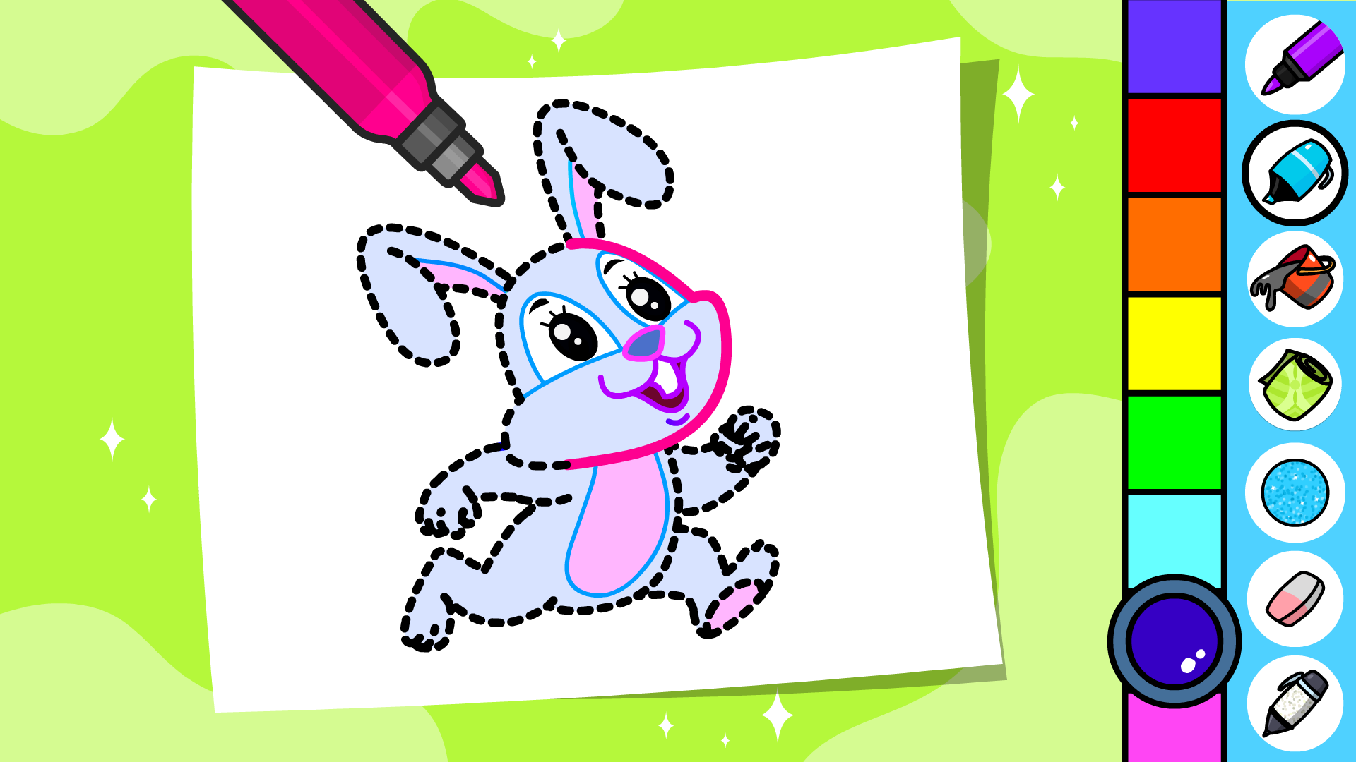 اسکرین شات 4 بازی Baby Coloring Games for Kids