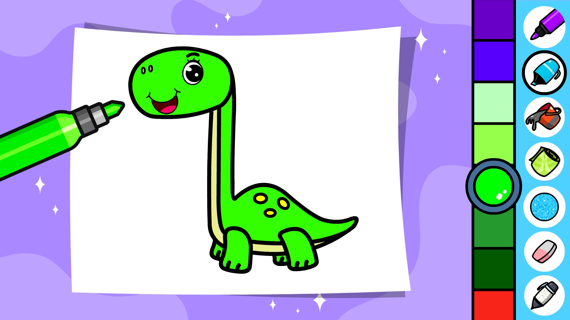 اسکرین شات 8 بازی Baby Coloring Games for Kids
