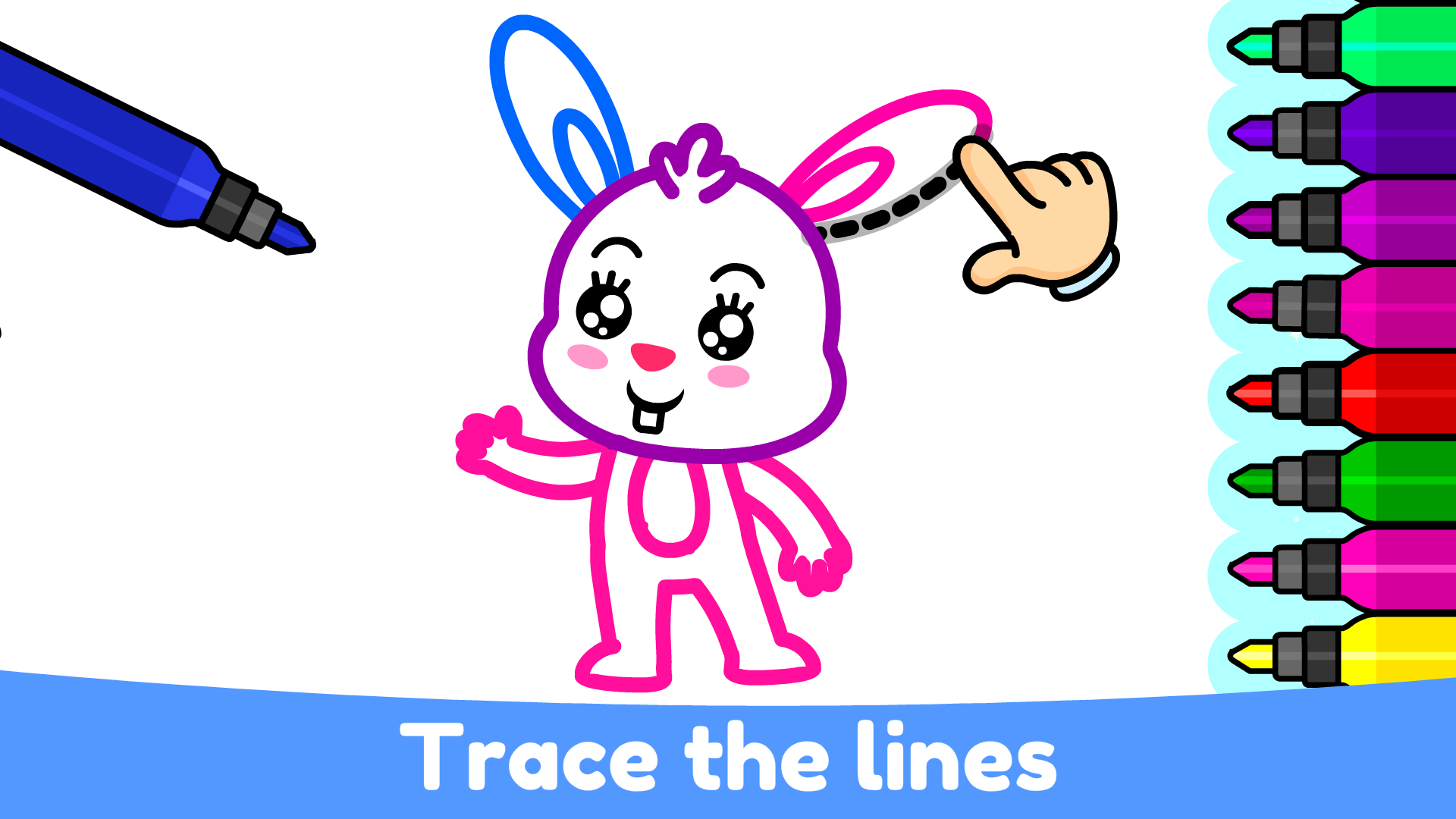 اسکرین شات 2 بازی Kids Drawing & Coloring Games