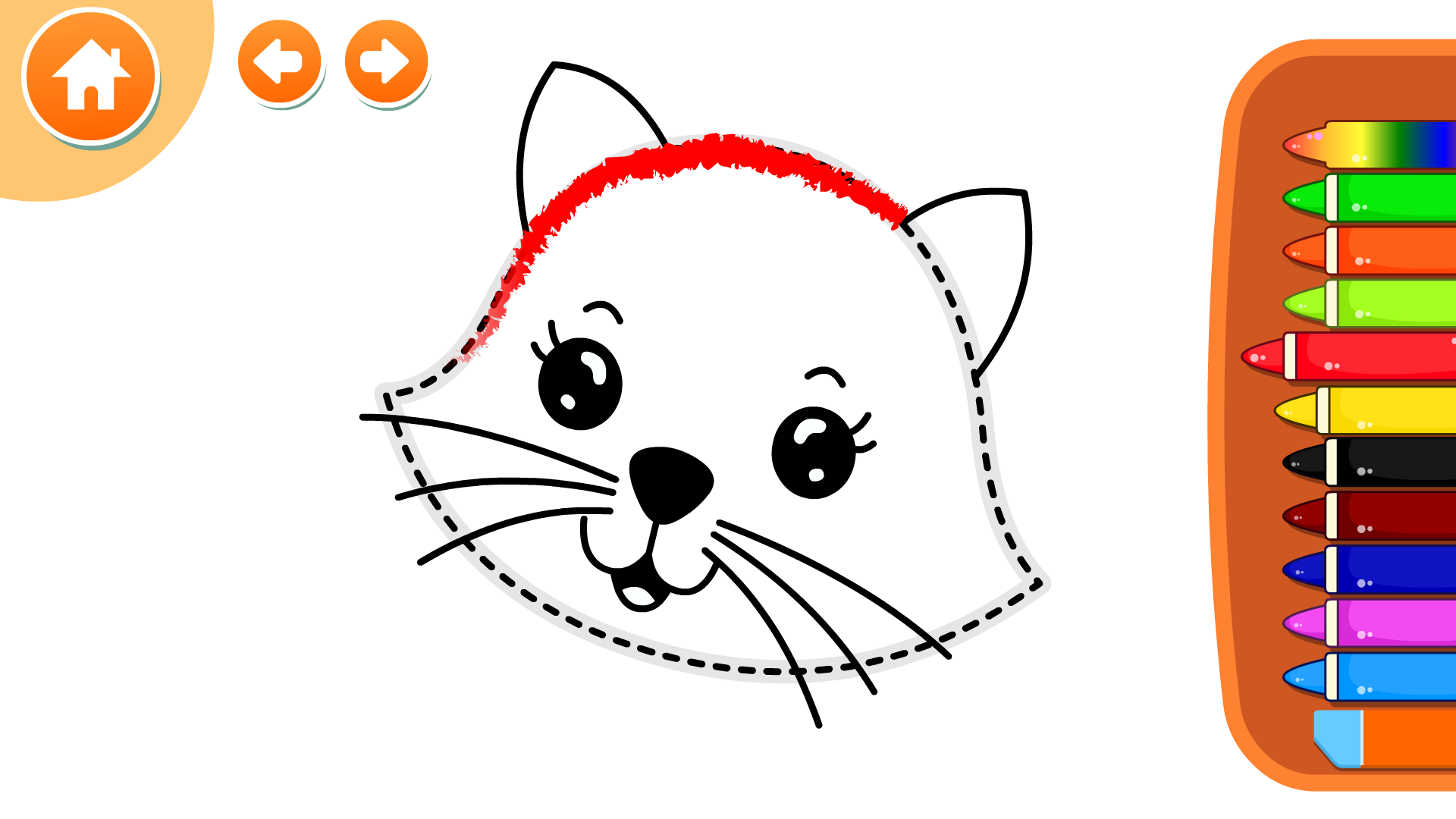 اسکرین شات 1 بازی Kids Drawing & Coloring Games