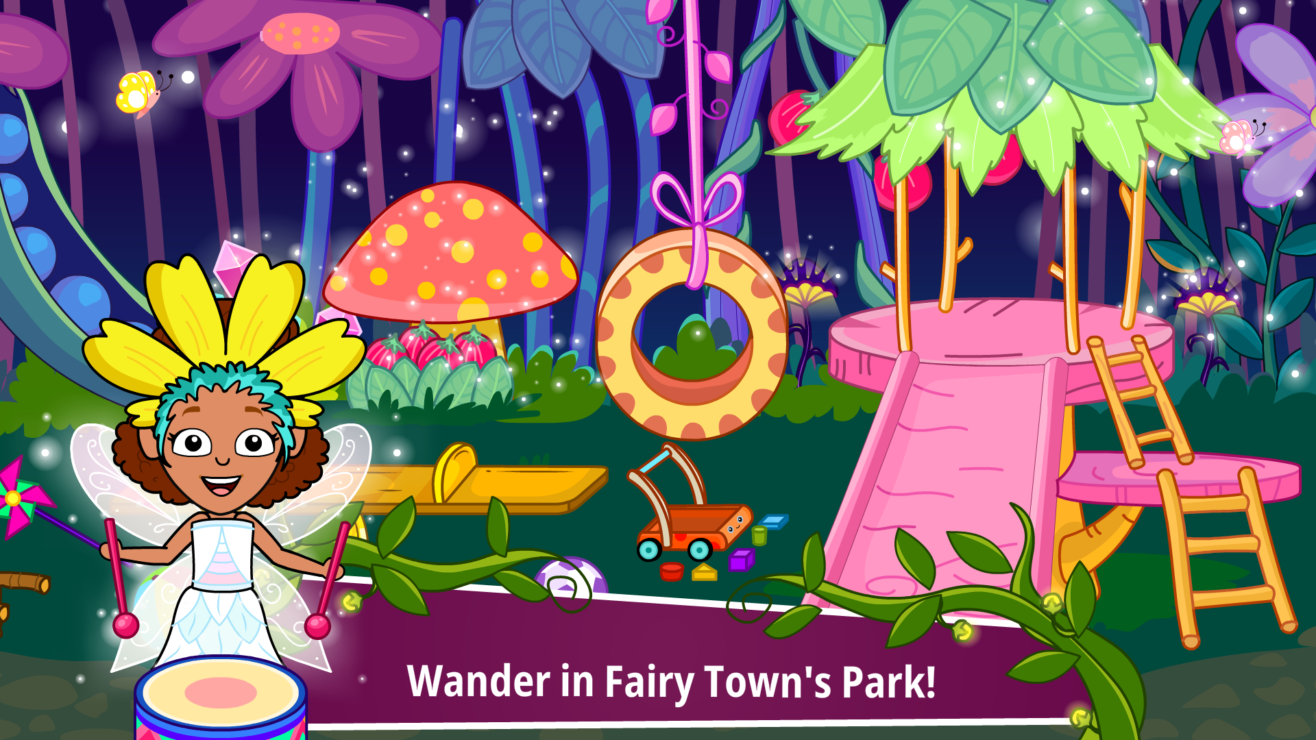 اسکرین شات 3 بازی My Magical Town Fairy Land
