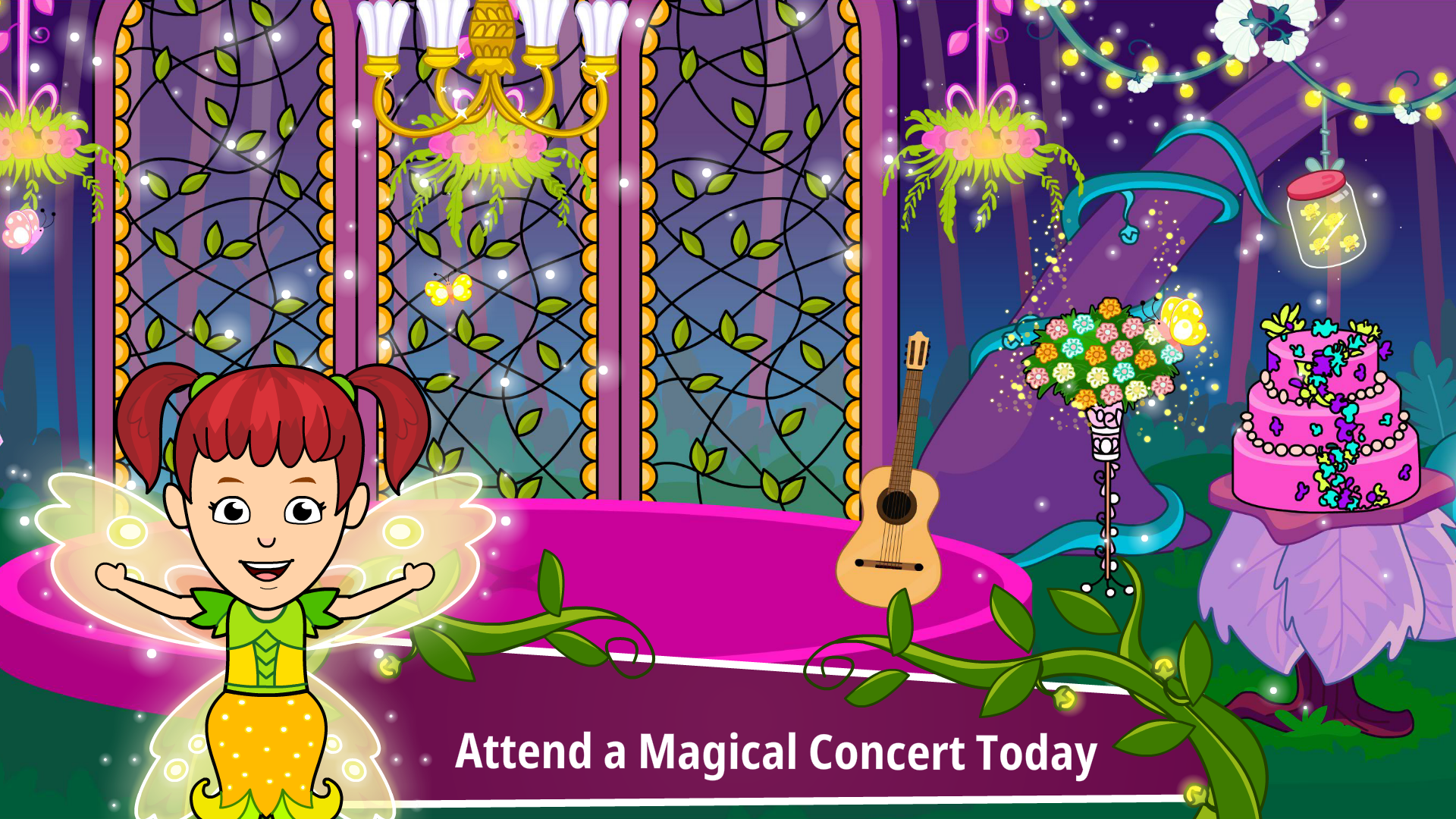 اسکرین شات 5 بازی My Magical Town Fairy Land