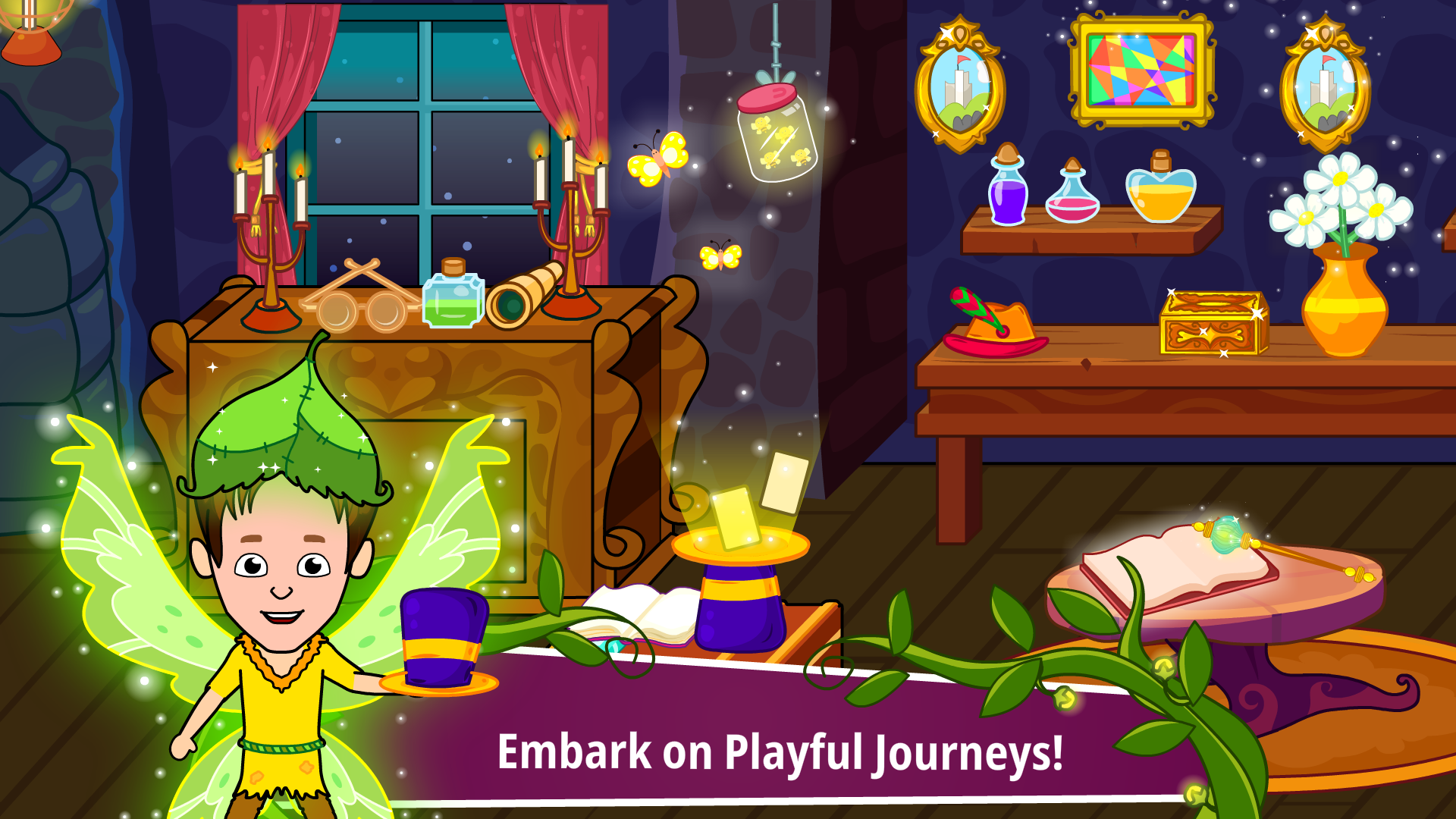 اسکرین شات 2 بازی My Magical Town Fairy Land