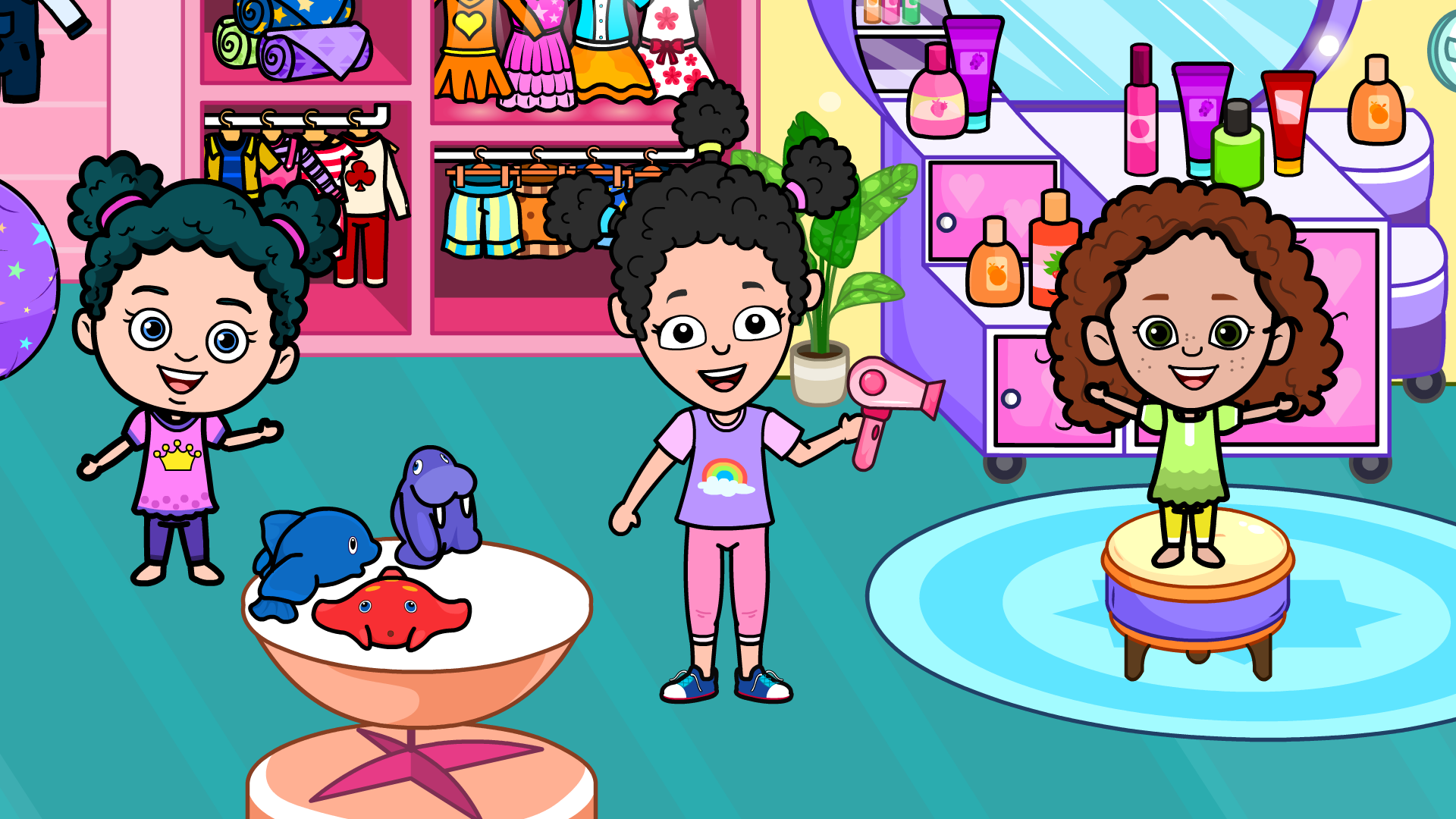 اسکرین شات 4 بازی Tizi Town Daycare Baby Games