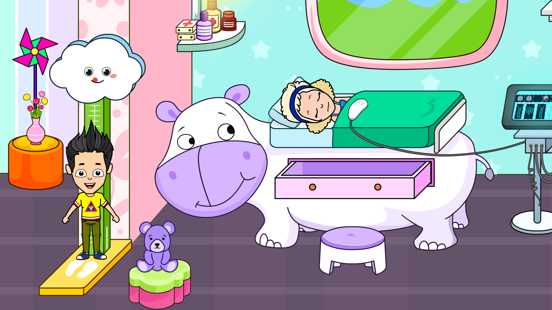 اسکرین شات 5 بازی Tizi Town Daycare Baby Games