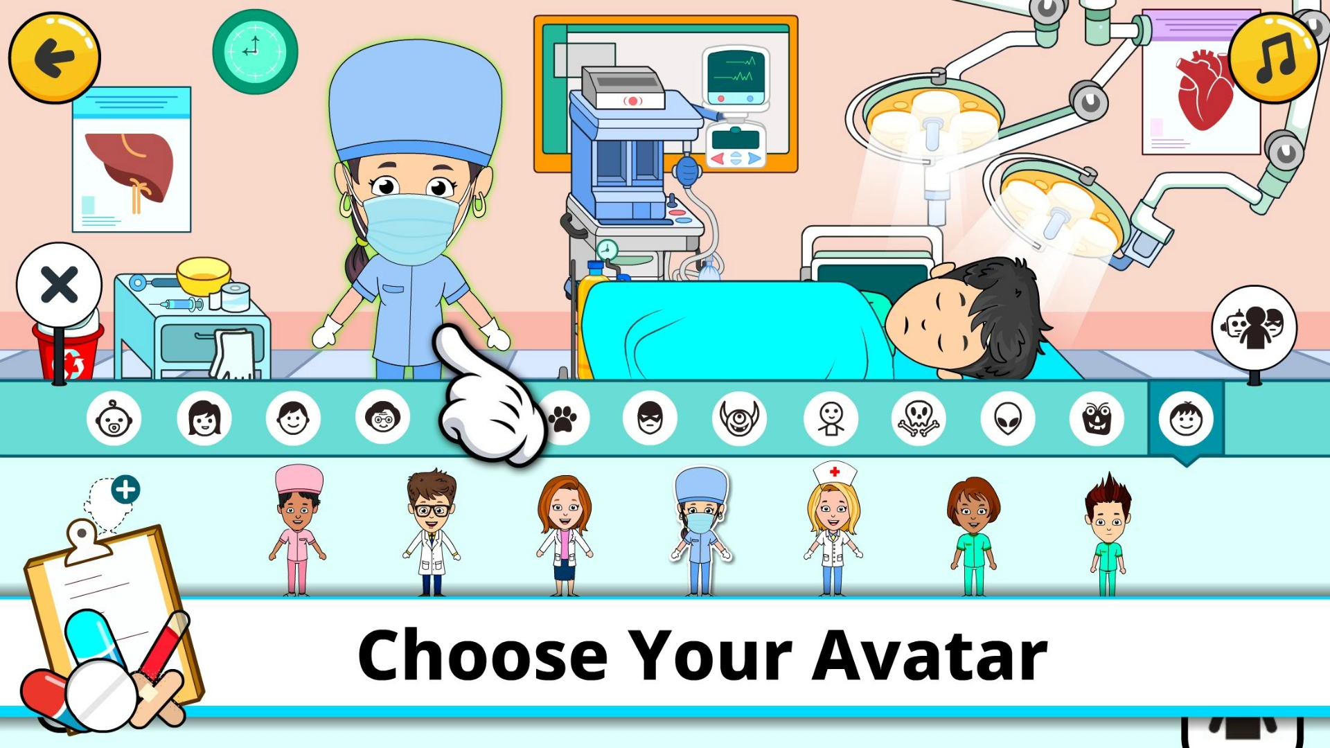 اسکرین شات 3 بازی My Hospital Town Doctor Games