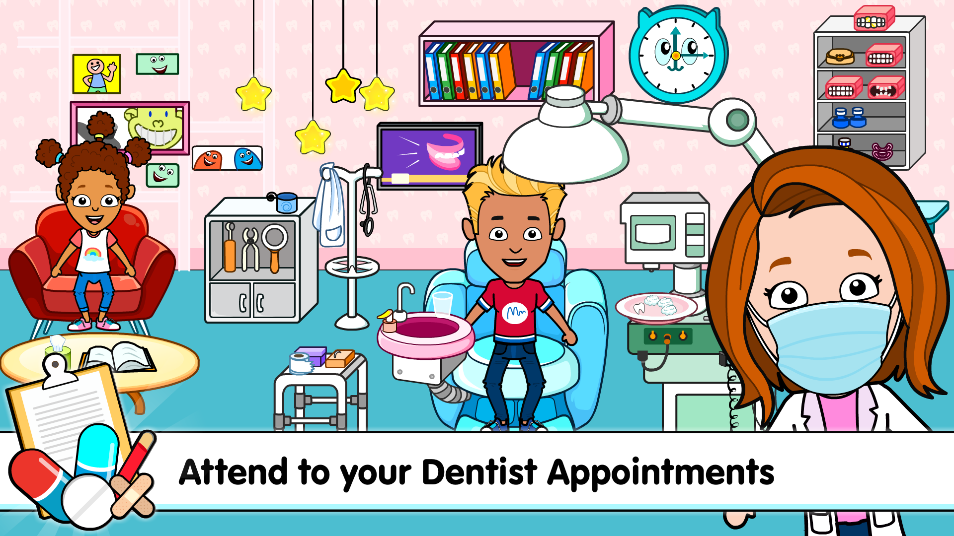 اسکرین شات 2 بازی My Tizi Hospital: Doctor Games