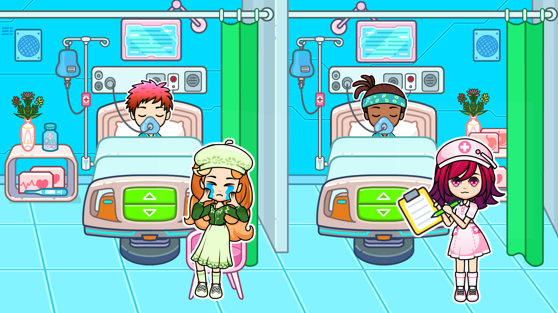 اسکرین شات 2 بازی My Hospital Town Doctor Games
