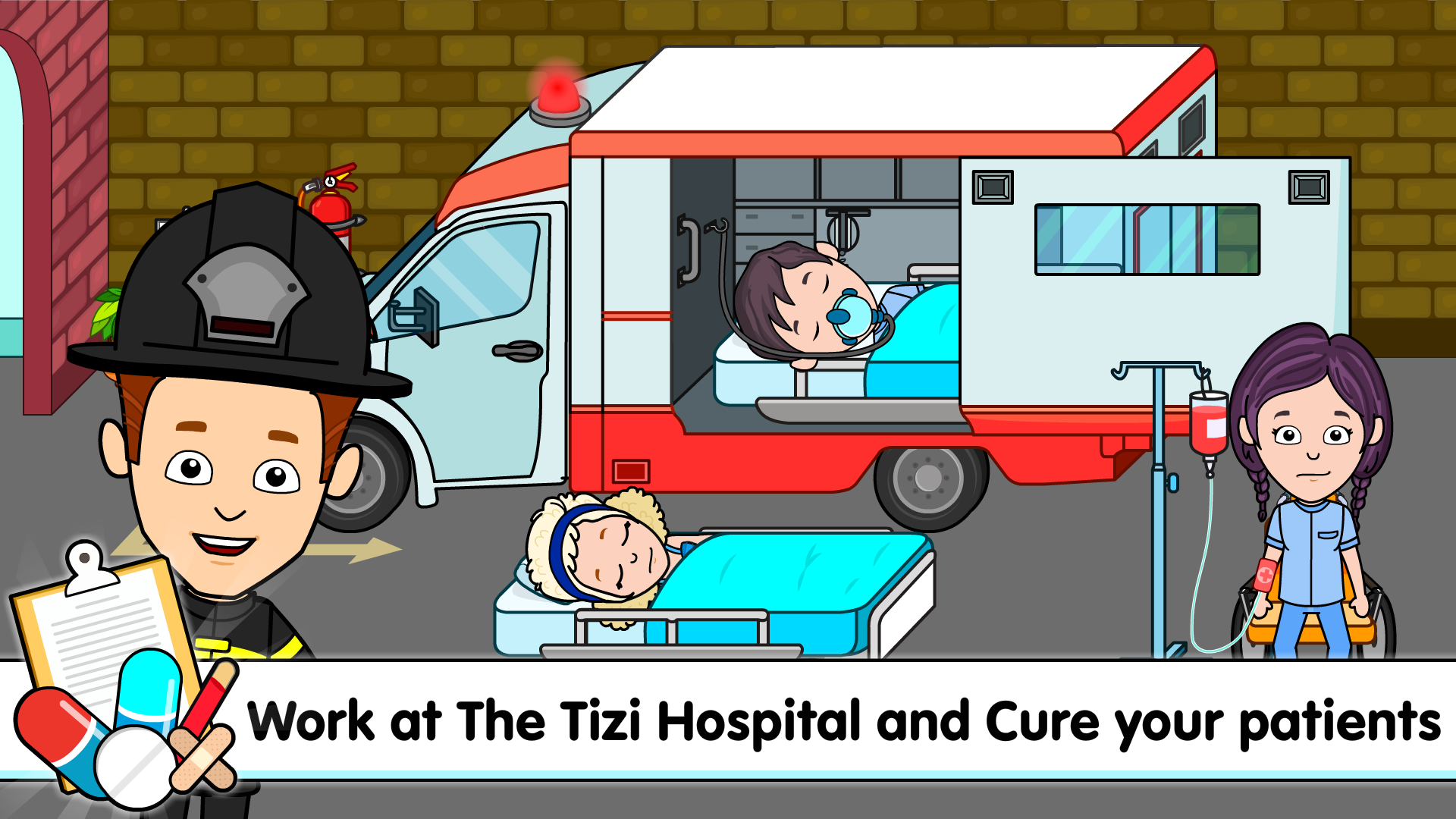 اسکرین شات 1 بازی My Tizi Hospital: Doctor Games