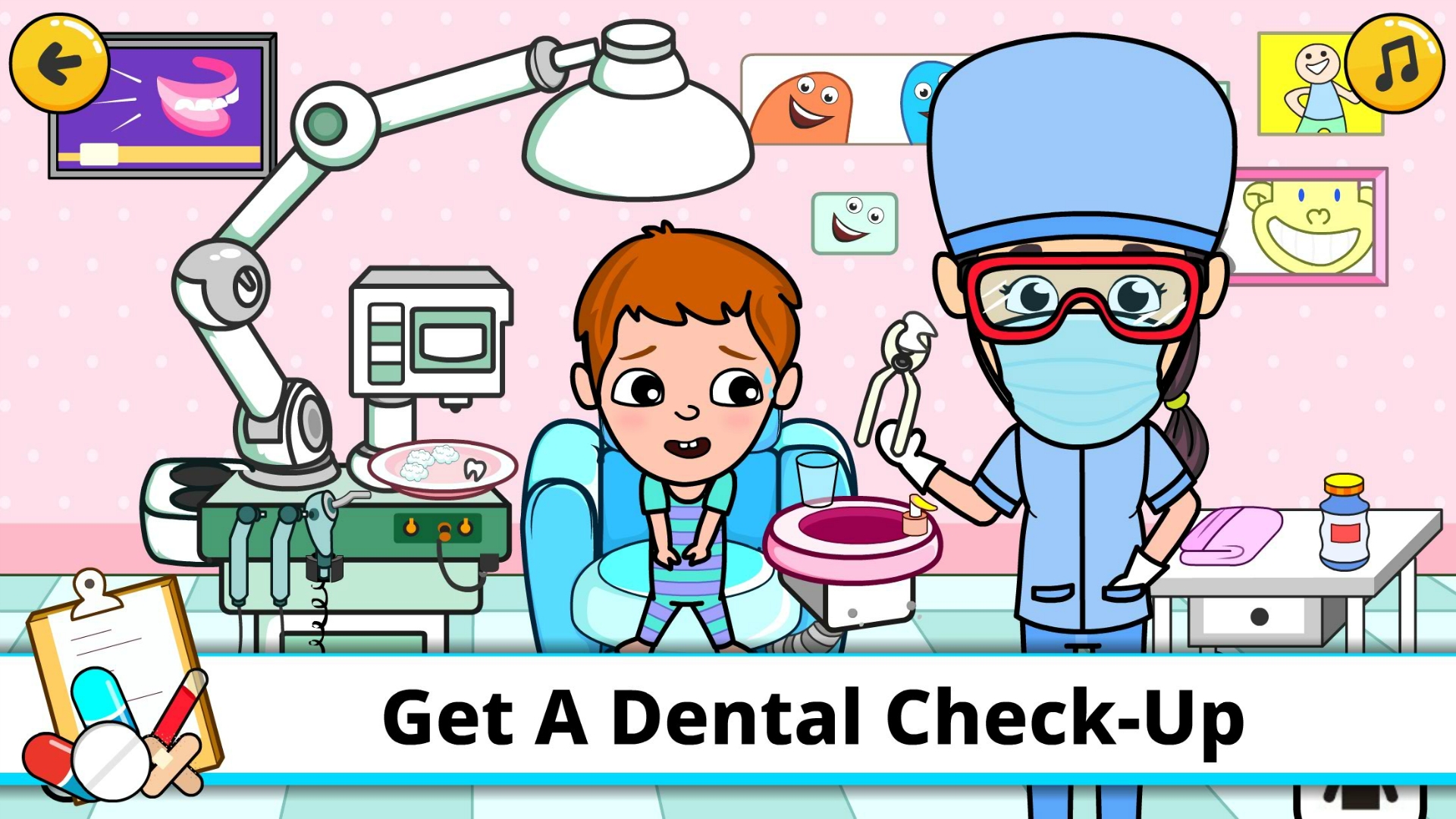 اسکرین شات 6 بازی My Hospital Town Doctor Games