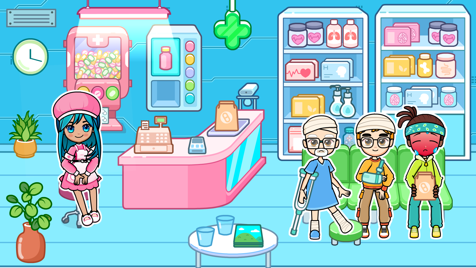 اسکرین شات 7 بازی My Hospital Town Doctor Games
