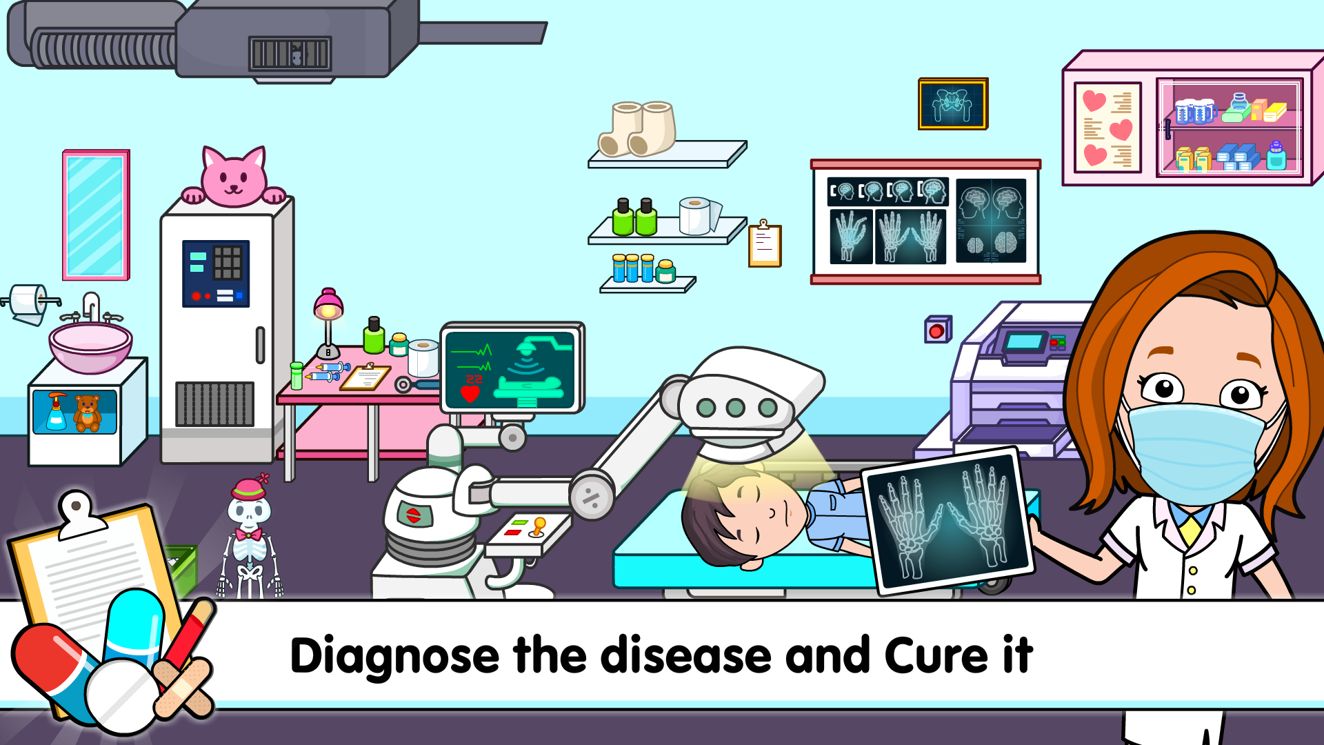 اسکرین شات 3 بازی My Tizi Hospital: Doctor Games