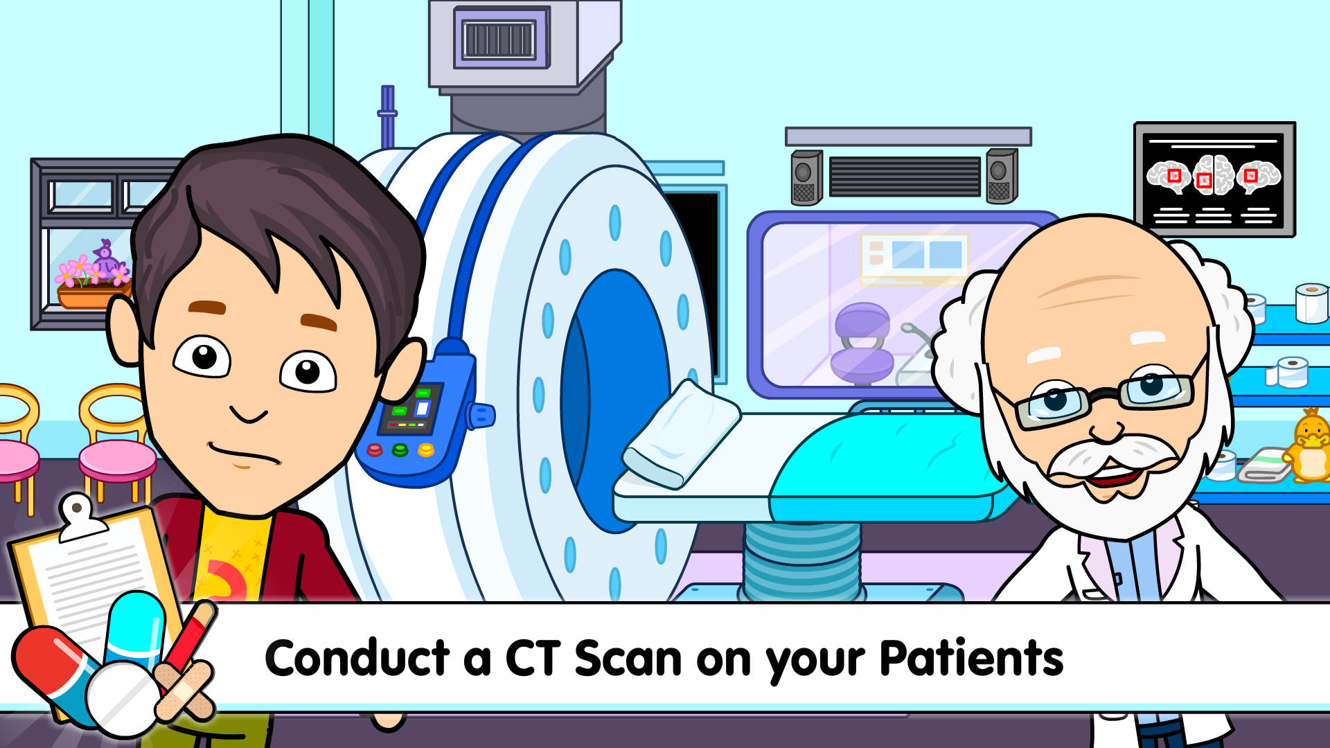 اسکرین شات 6 بازی My Tizi Hospital: Doctor Games