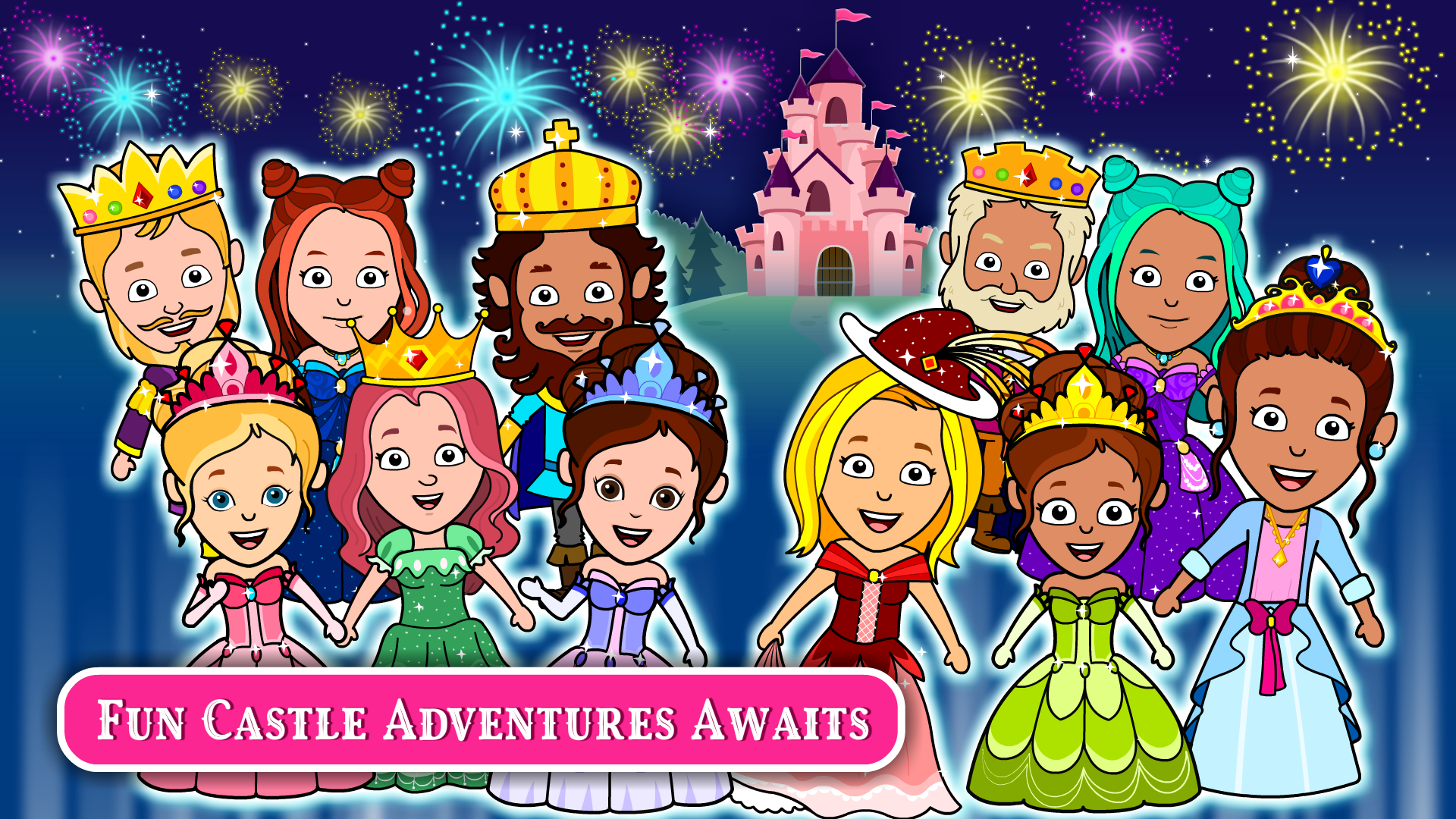 اسکرین شات 8 بازی Tizi World Princess Town Games