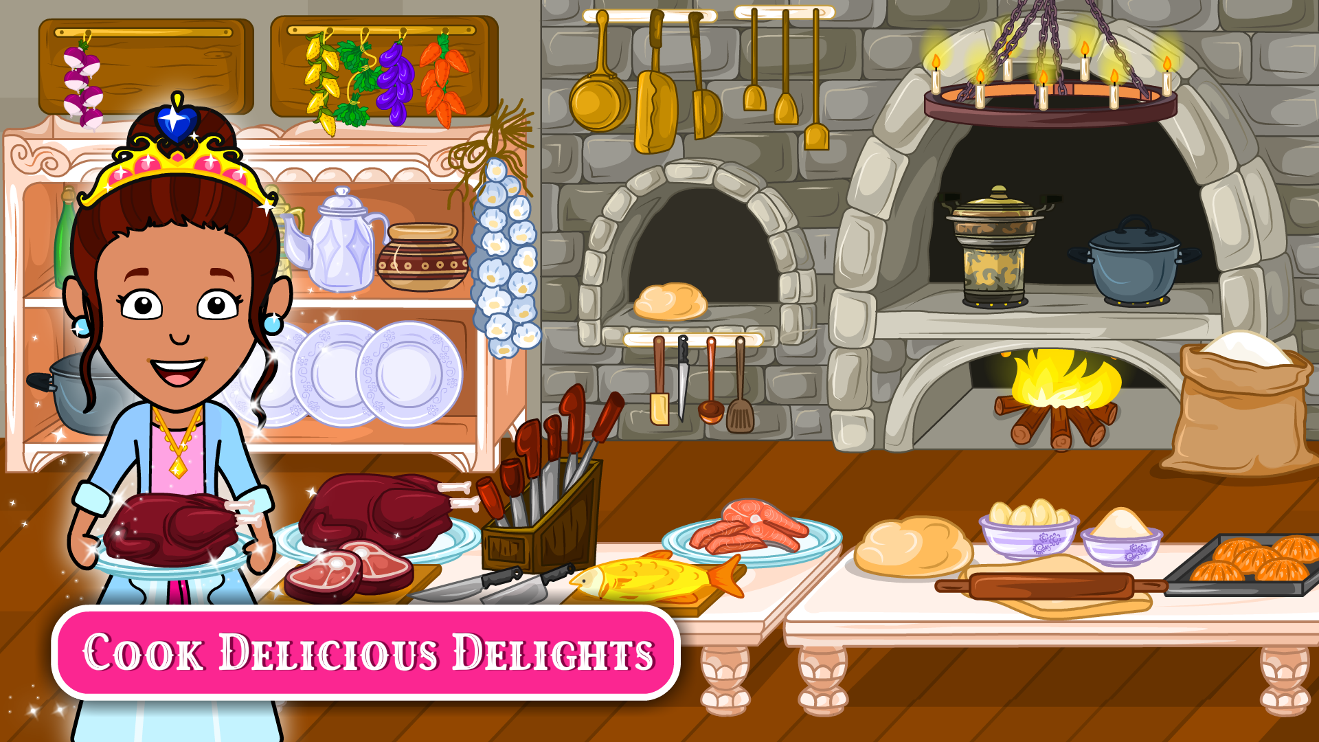 اسکرین شات 5 بازی Tizi World Princess Town Games