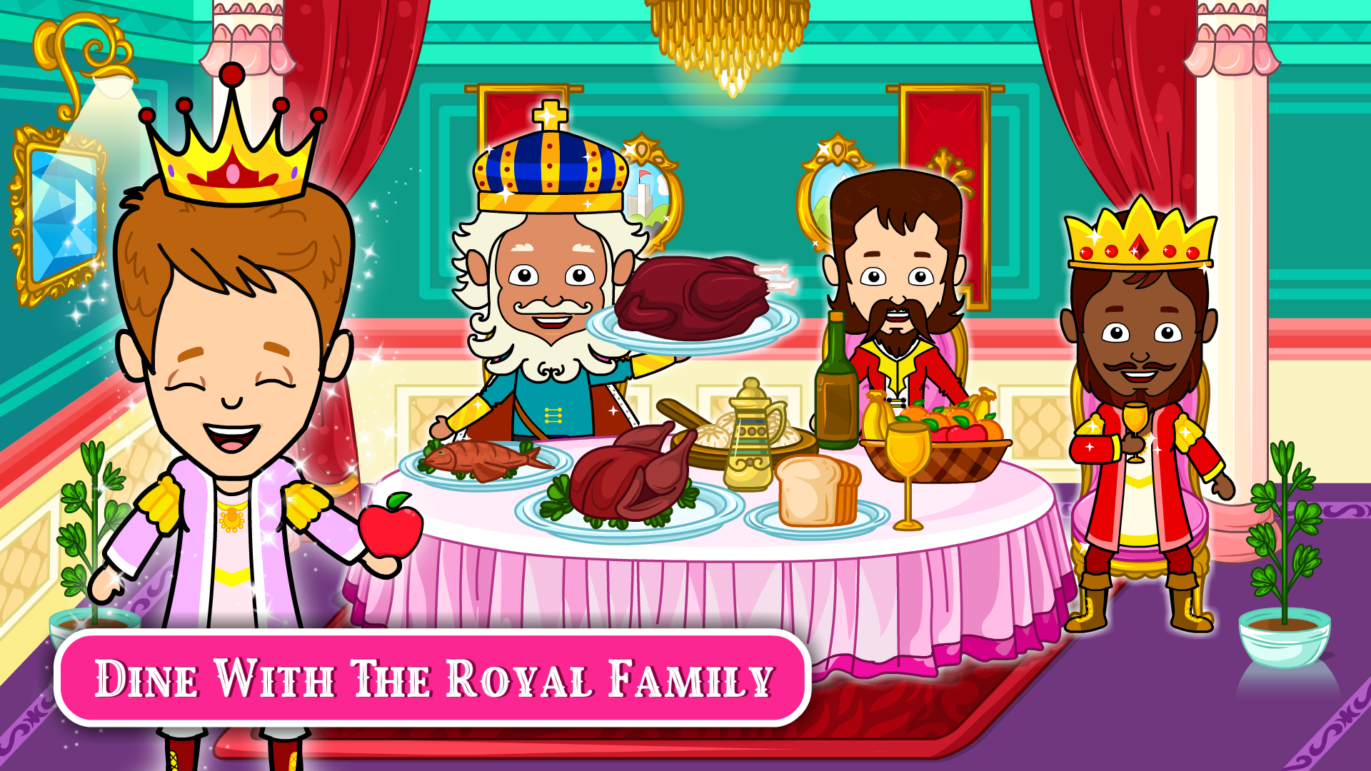 اسکرین شات 6 بازی Tizi World Princess Town Games