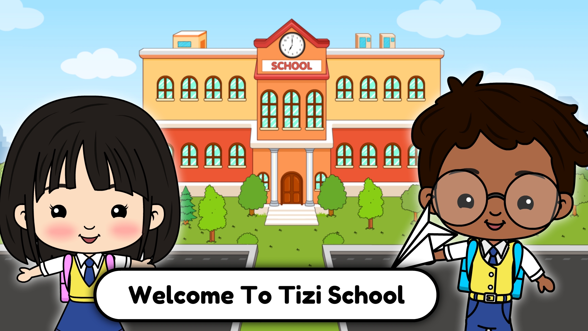 اسکرین شات 1 بازی Tizi Town - My School Games
