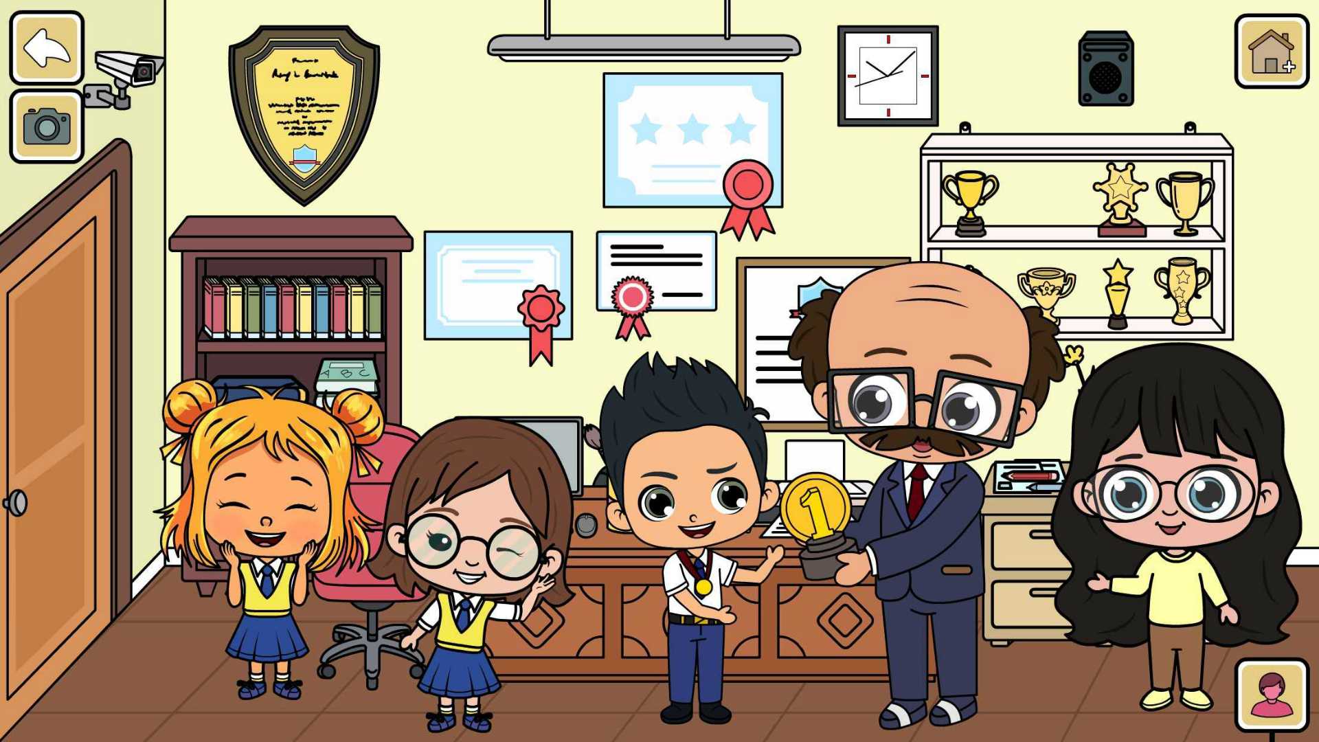 اسکرین شات 4 بازی Tizi Town - My School Games