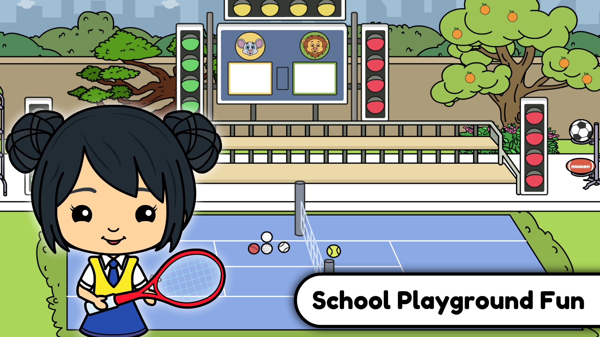 اسکرین شات 7 بازی Tizi Town - My School Games