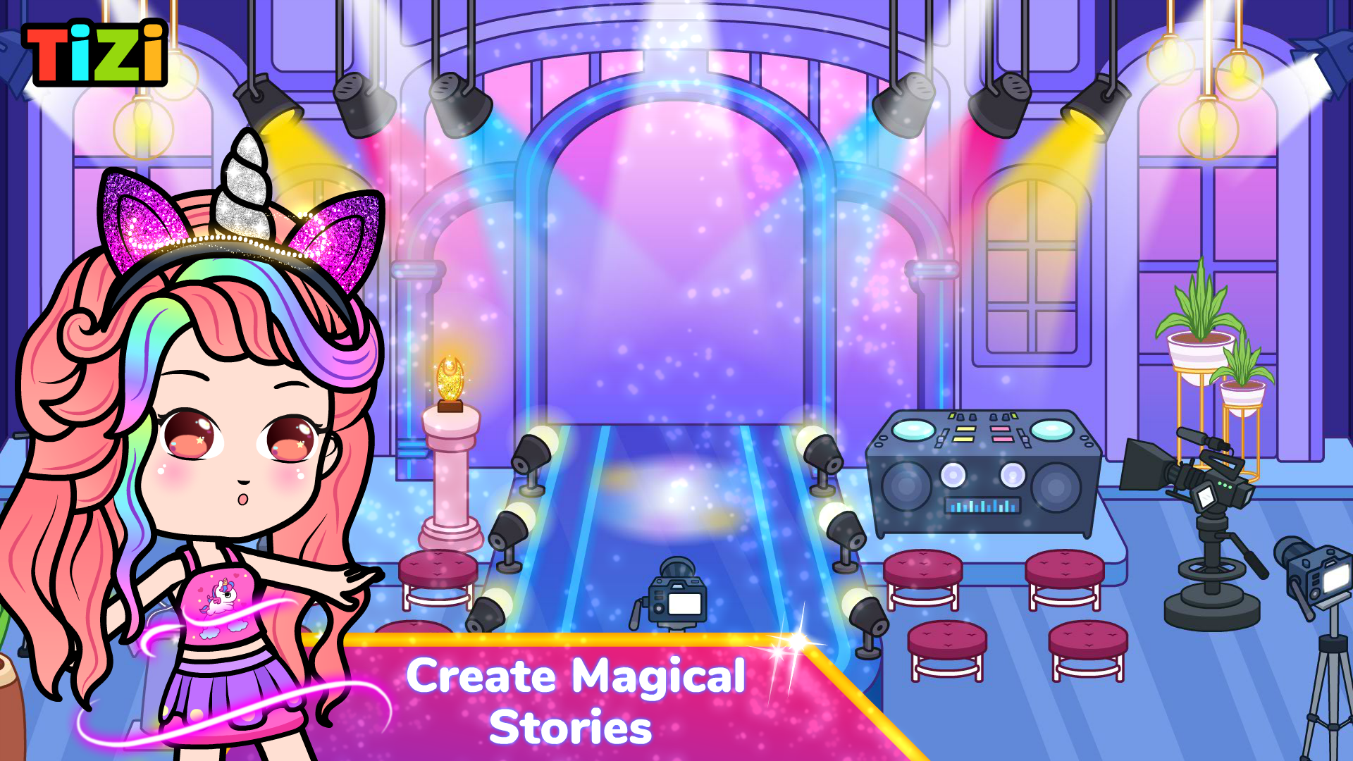 اسکرین شات 4 بازی Tizi Town: Doll Dress Up Games