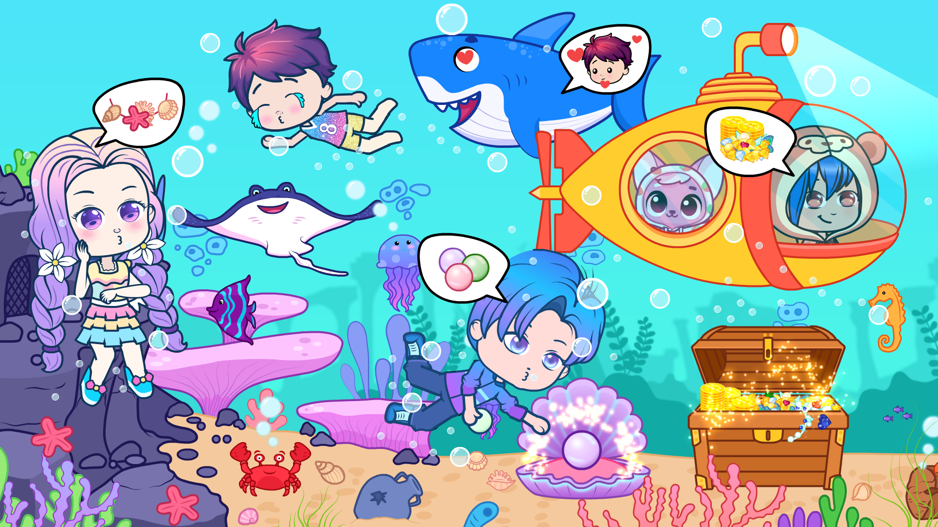اسکرین شات 4 بازی Tizi Town: Doll Dress Up Games
