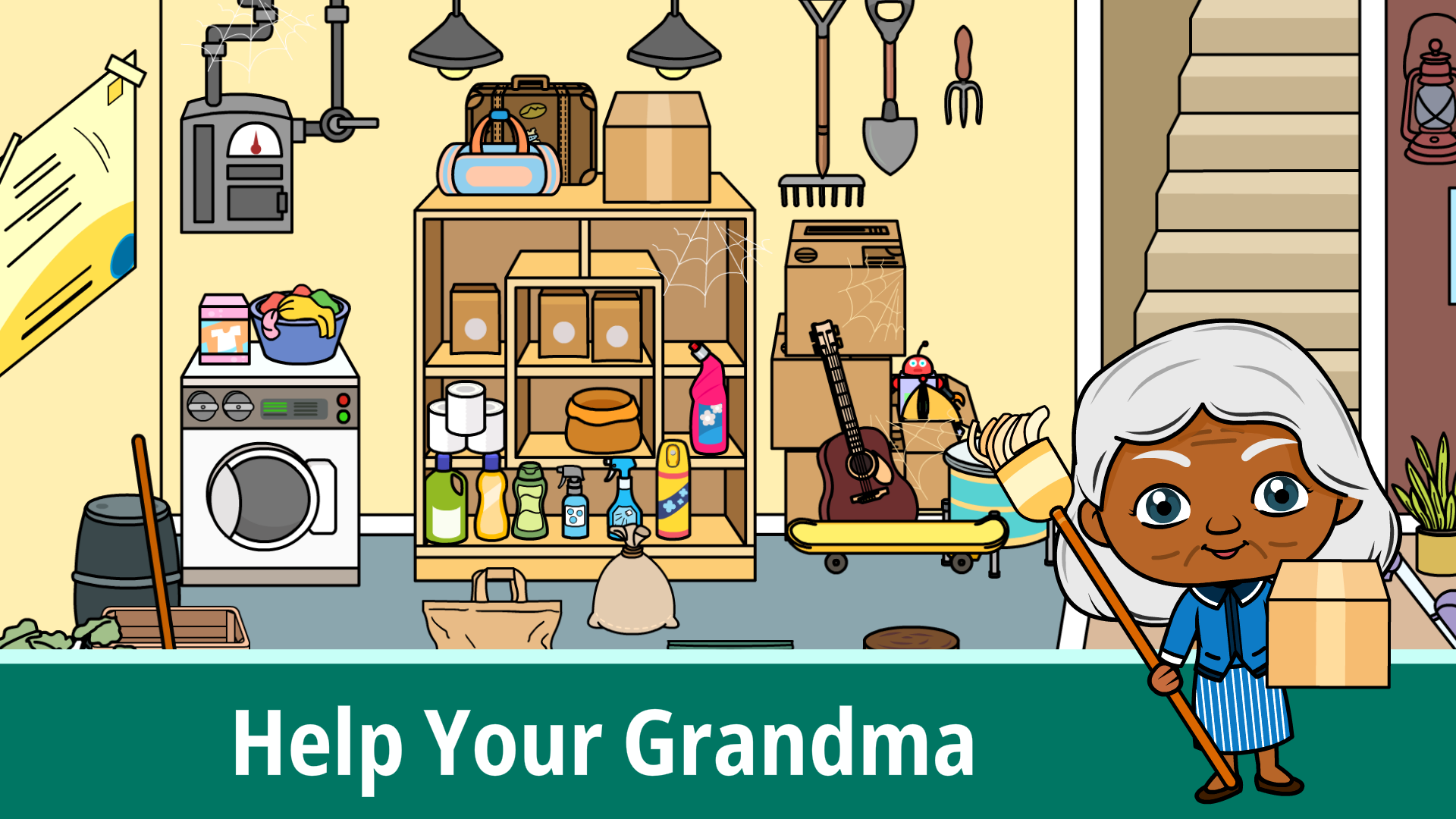 اسکرین شات 5 بازی My Tizi Town Grandparents Home