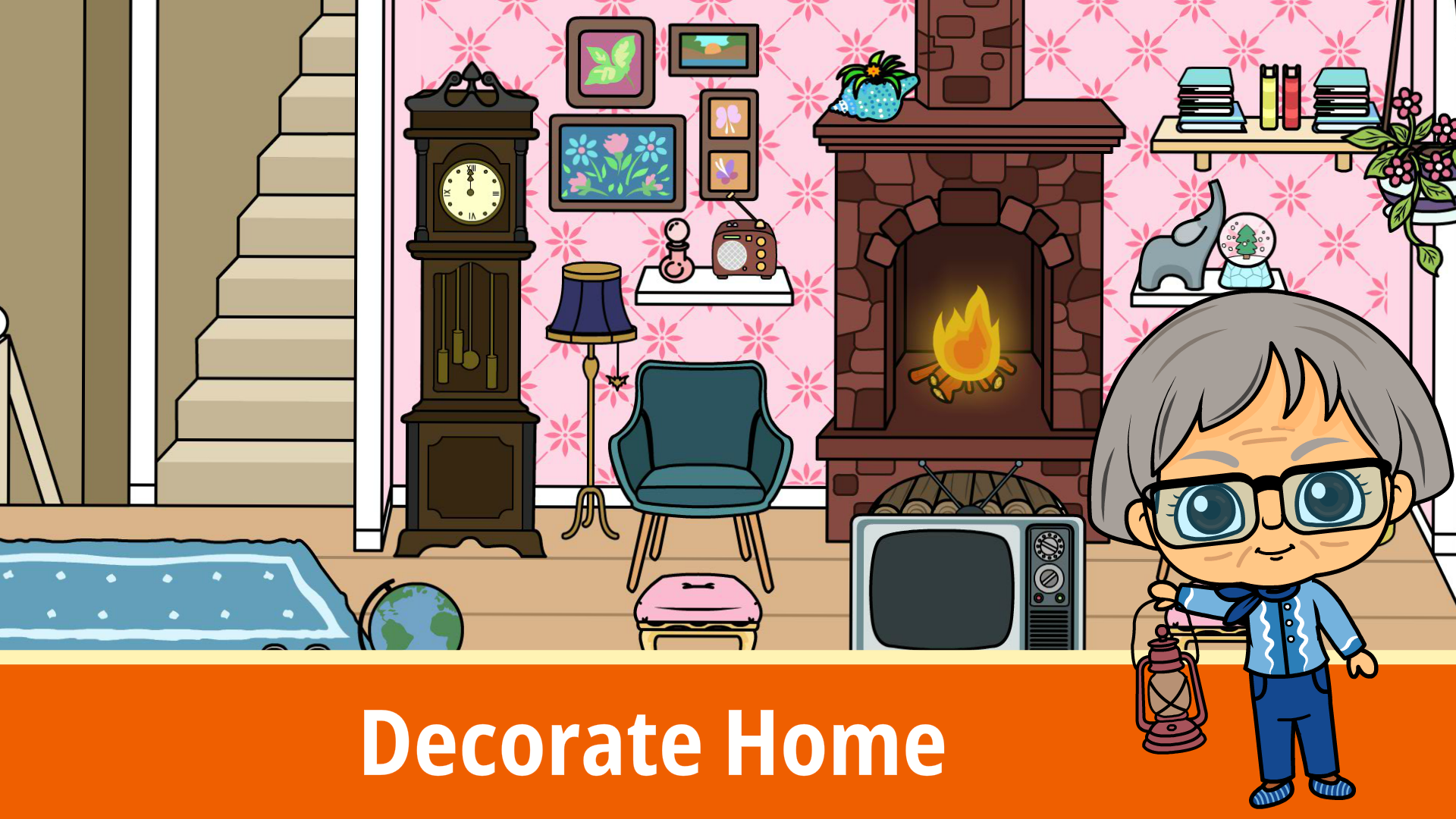 اسکرین شات 6 بازی Tizi Town Grandparent's House