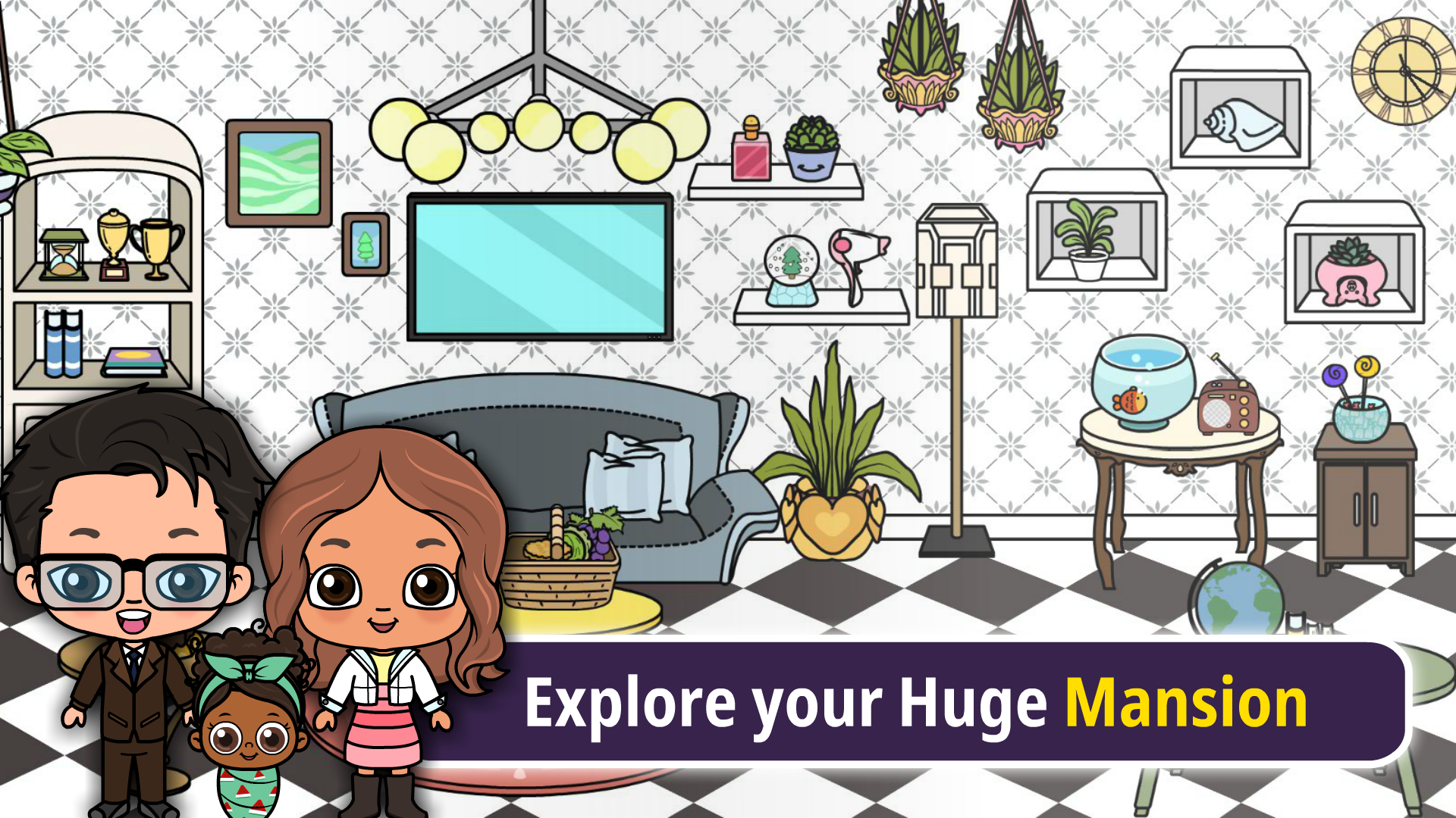 اسکرین شات 1 بازی Tizi Town - My Mansion Games