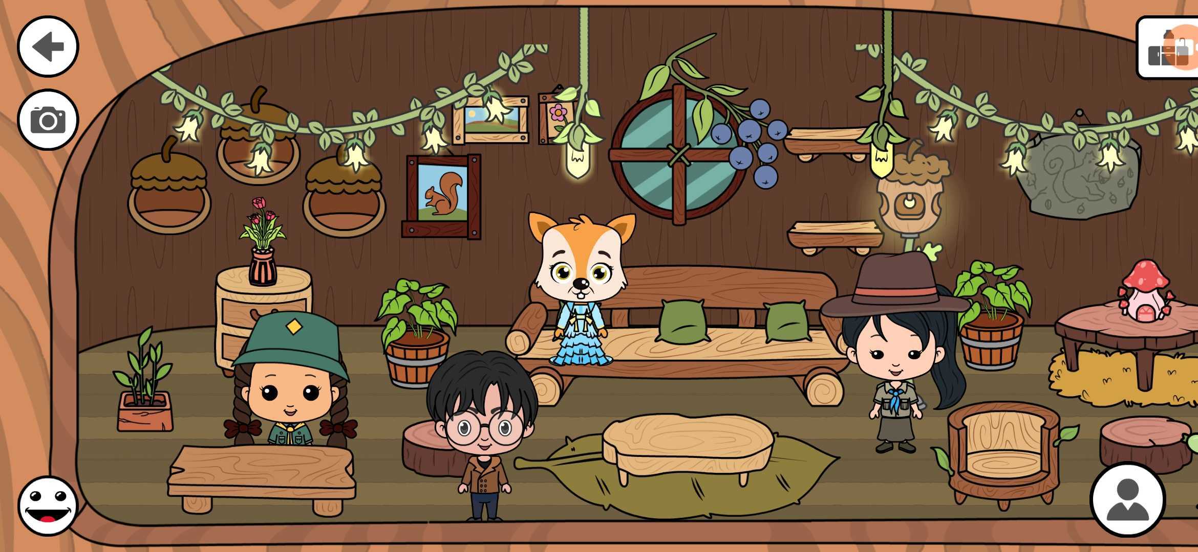 اسکرین شات 6 بازی Animal Town - My Squirrel Home