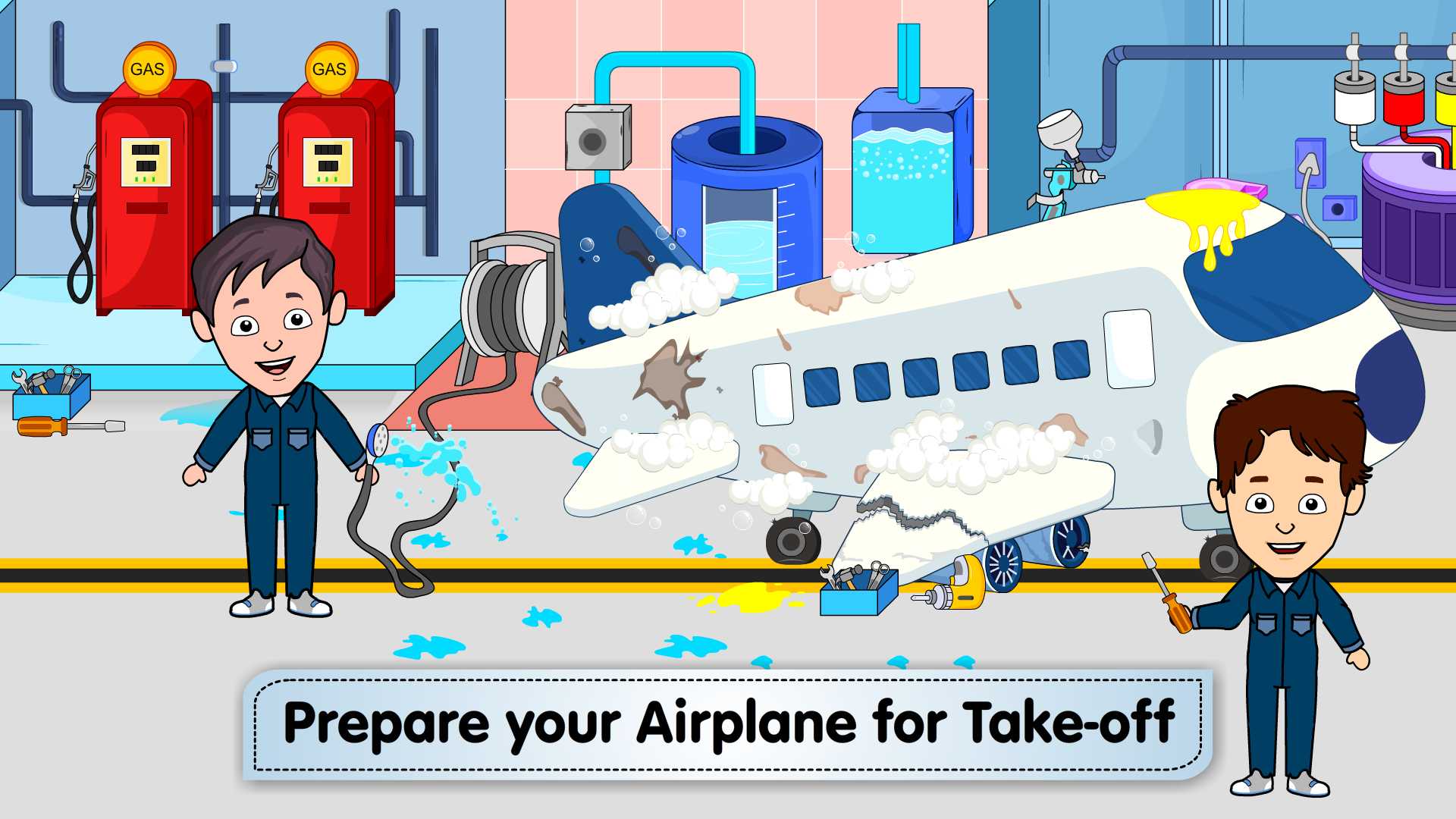 اسکرین شات 7 بازی Tizi Town - My Airport Games