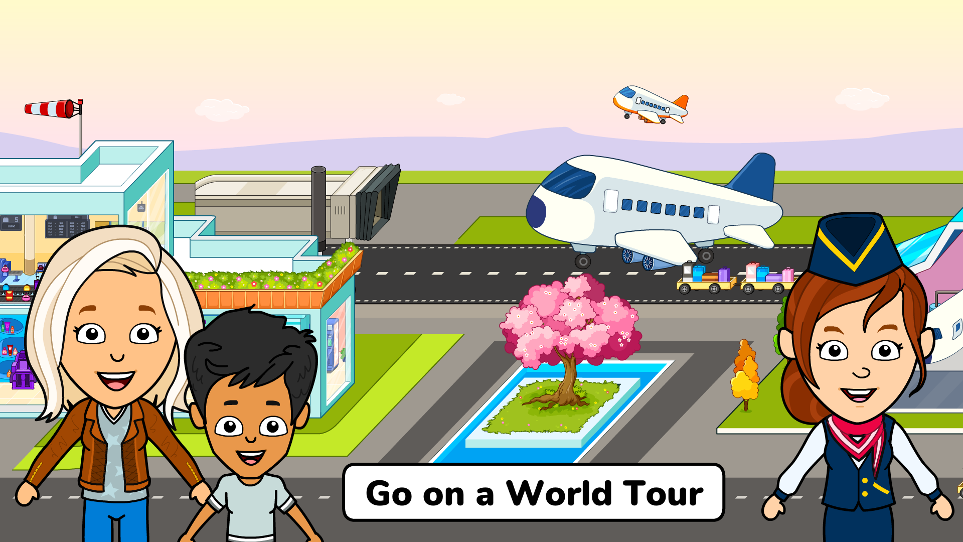 اسکرین شات 1 بازی Tizi Town - My Airport Games