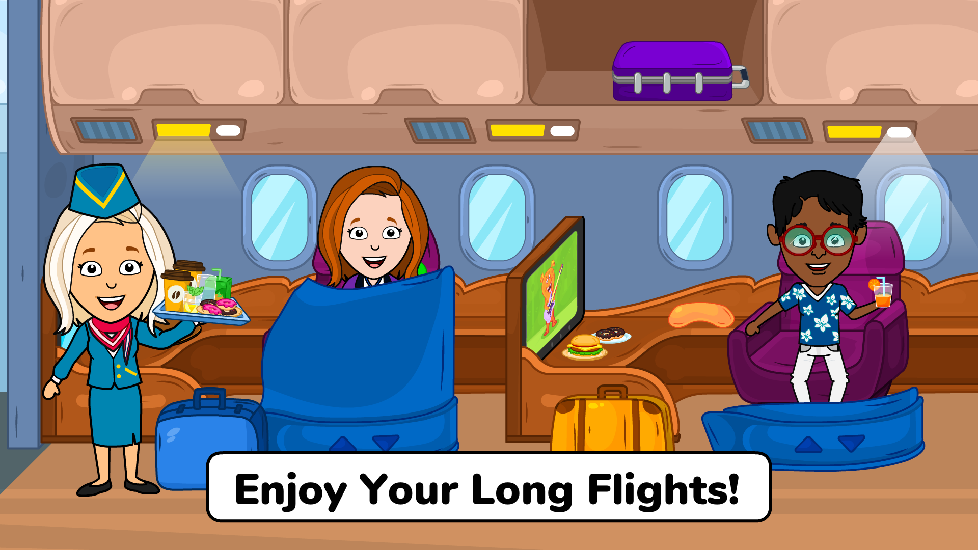 اسکرین شات 8 بازی Tizi Town - My Airport Games