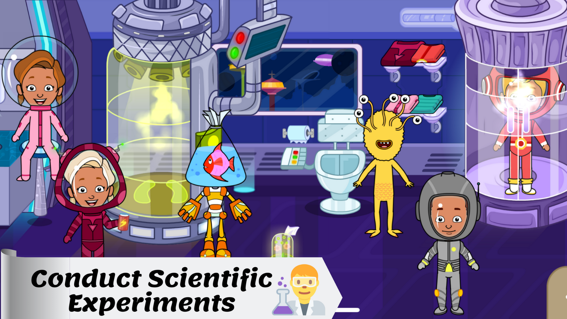 اسکرین شات 5 بازی Tizi Town - My Space Adventure