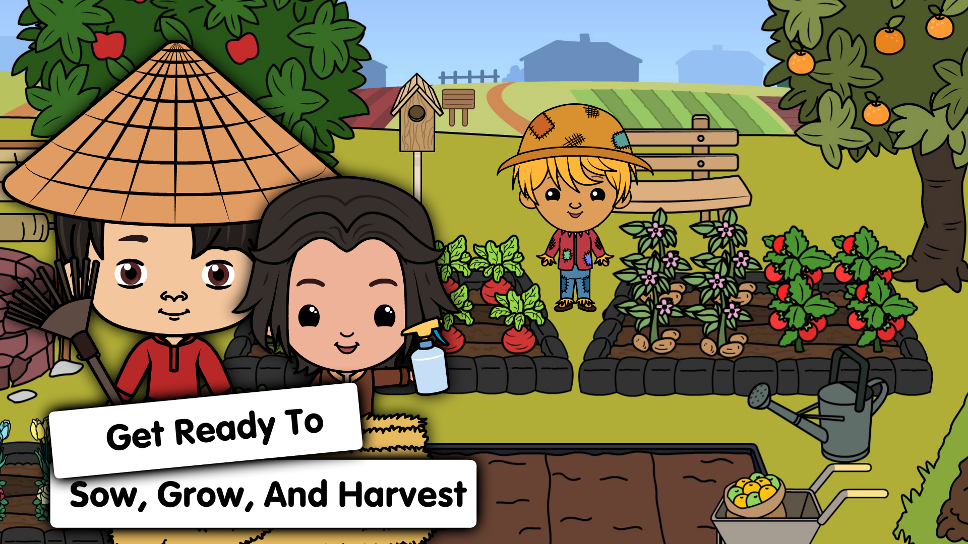 اسکرین شات 1 بازی Tizi Town: My Animal Farm Life