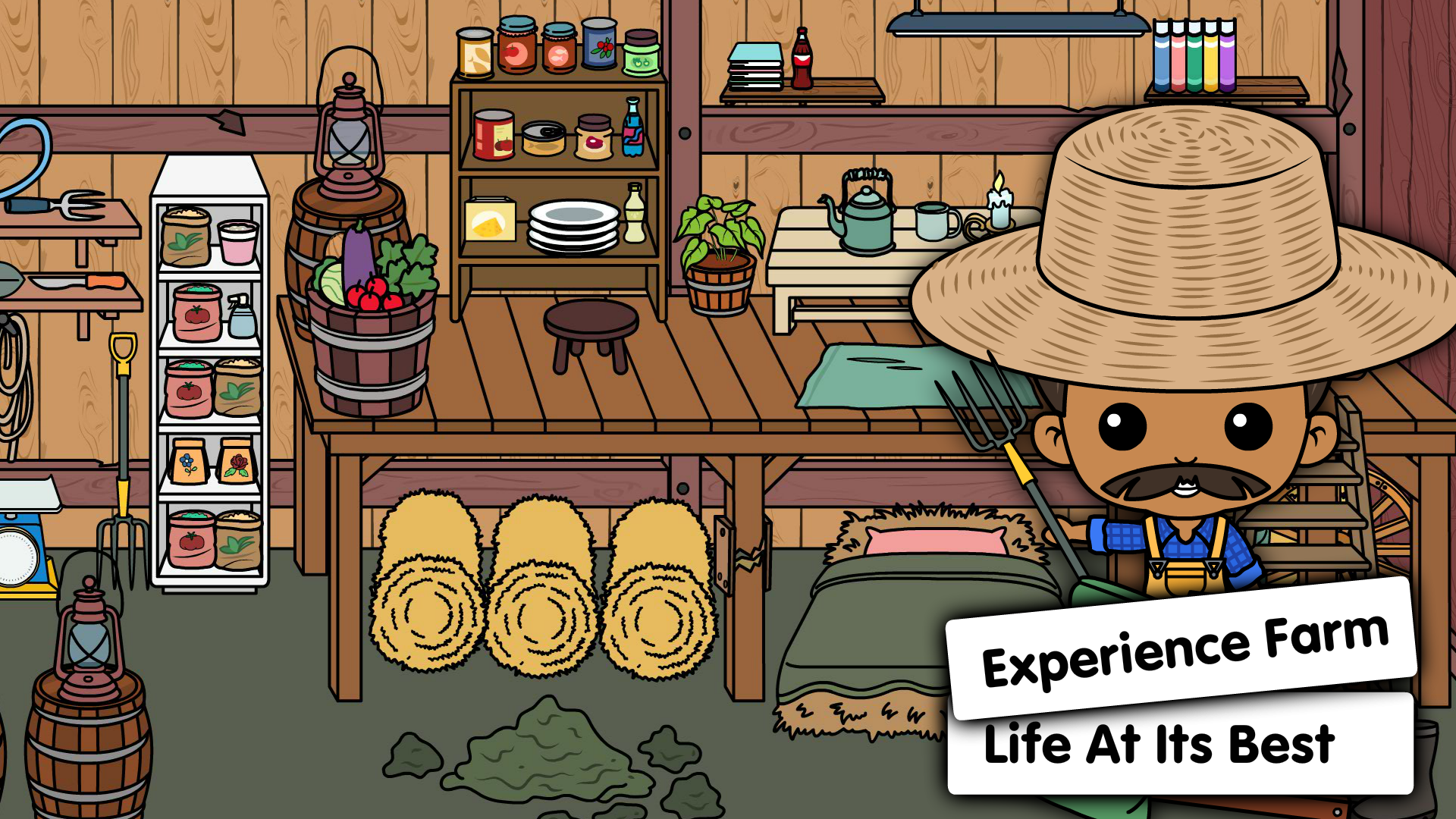 اسکرین شات 4 بازی Tizi Town: My Animal Farm Life