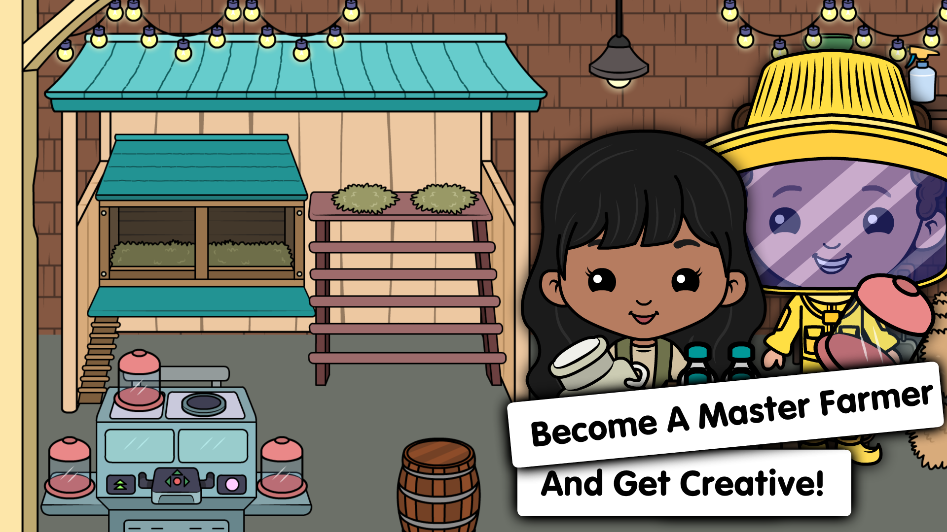 اسکرین شات 5 بازی Tizi Town: My Animal Farm Life