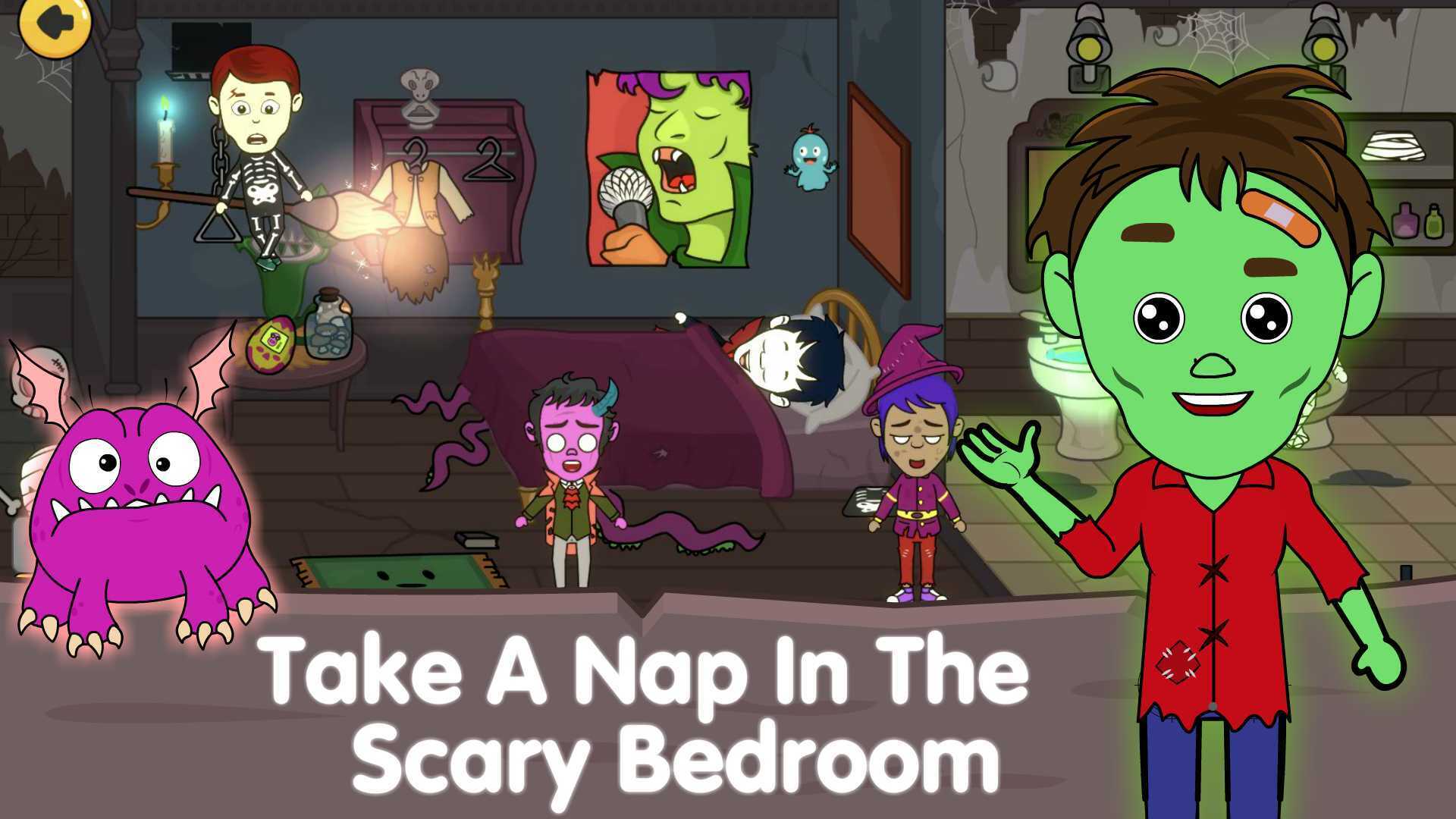 اسکرین شات 6 بازی Tizi Town - My Haunted House