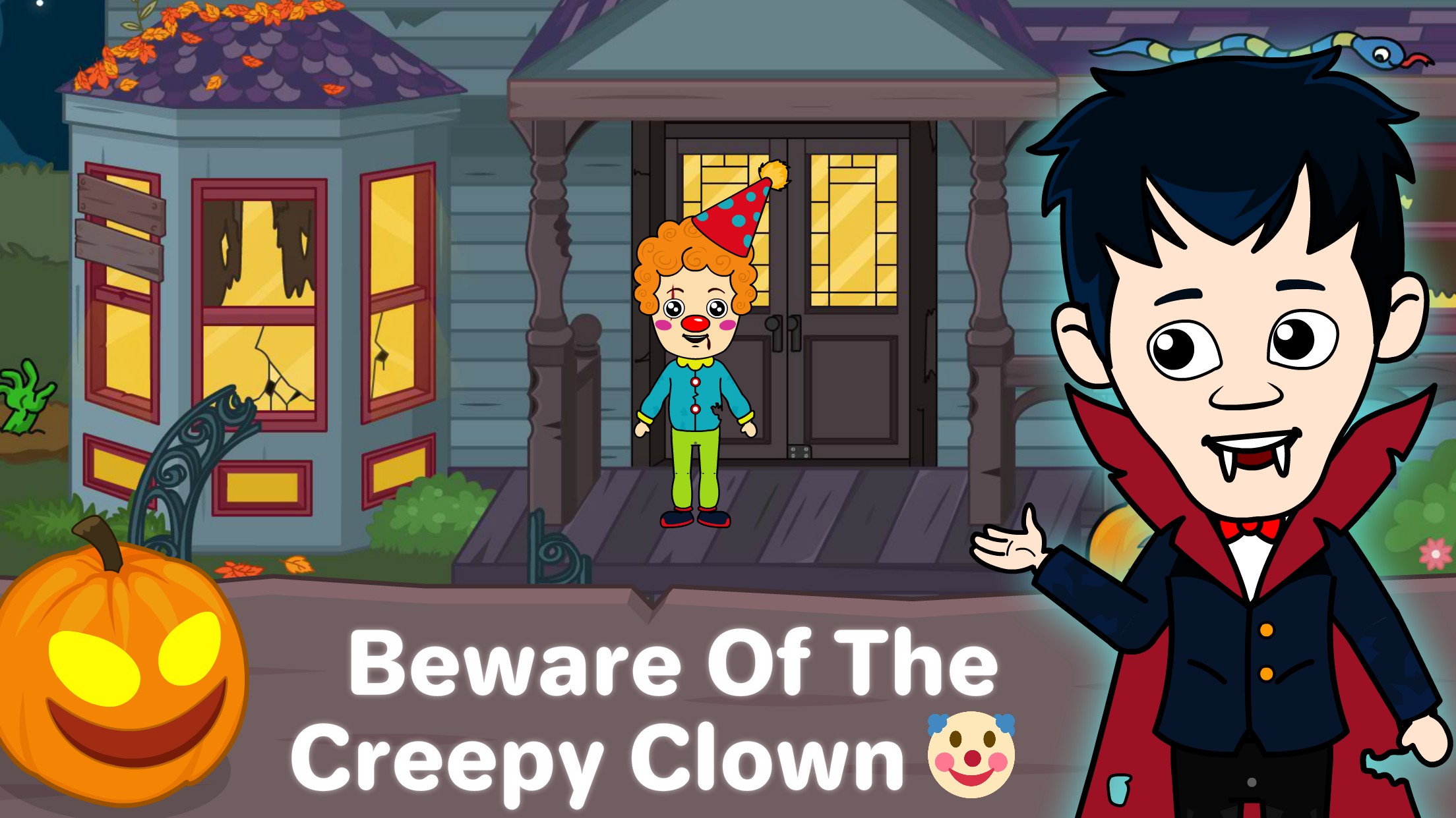 اسکرین شات 4 بازی Tizi Town - My Haunted House