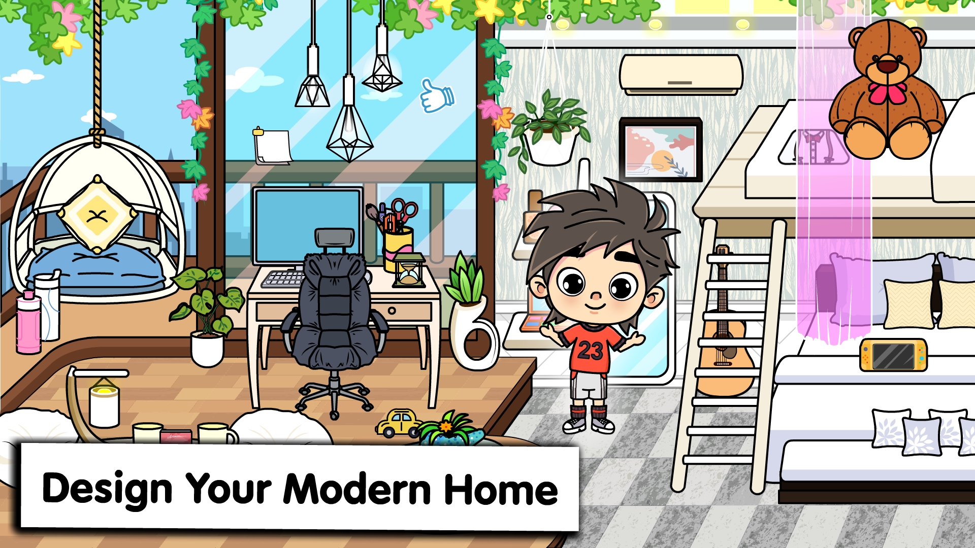اسکرین شات 2 بازی Tizi Princess Home Design Game