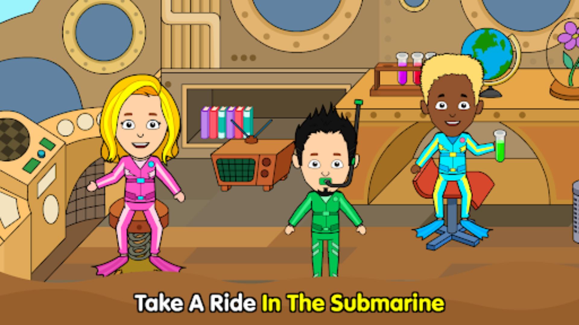 اسکرین شات 7 بازی Tizi Town: My Mermaid Games