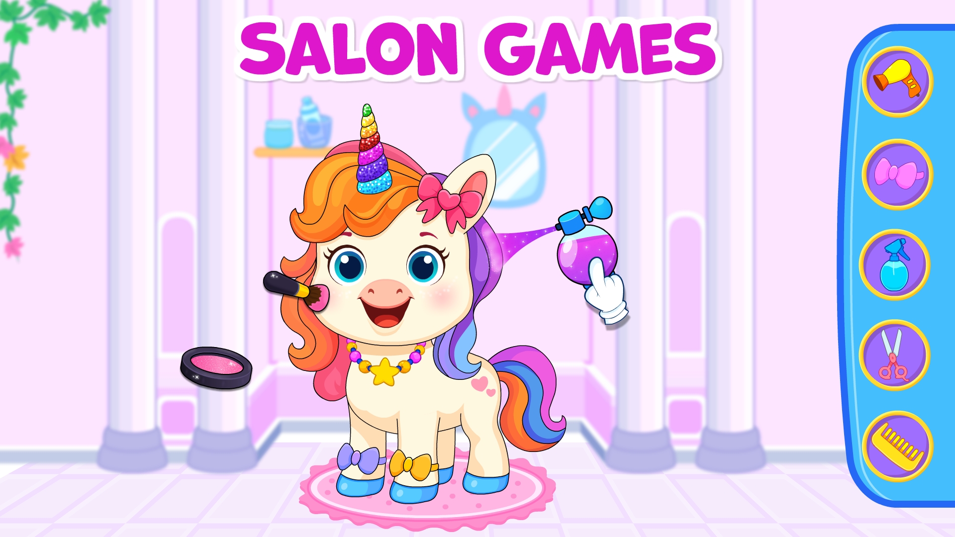 اسکرین شات 5 بازی Unicorn Games for 2+ Year Olds
