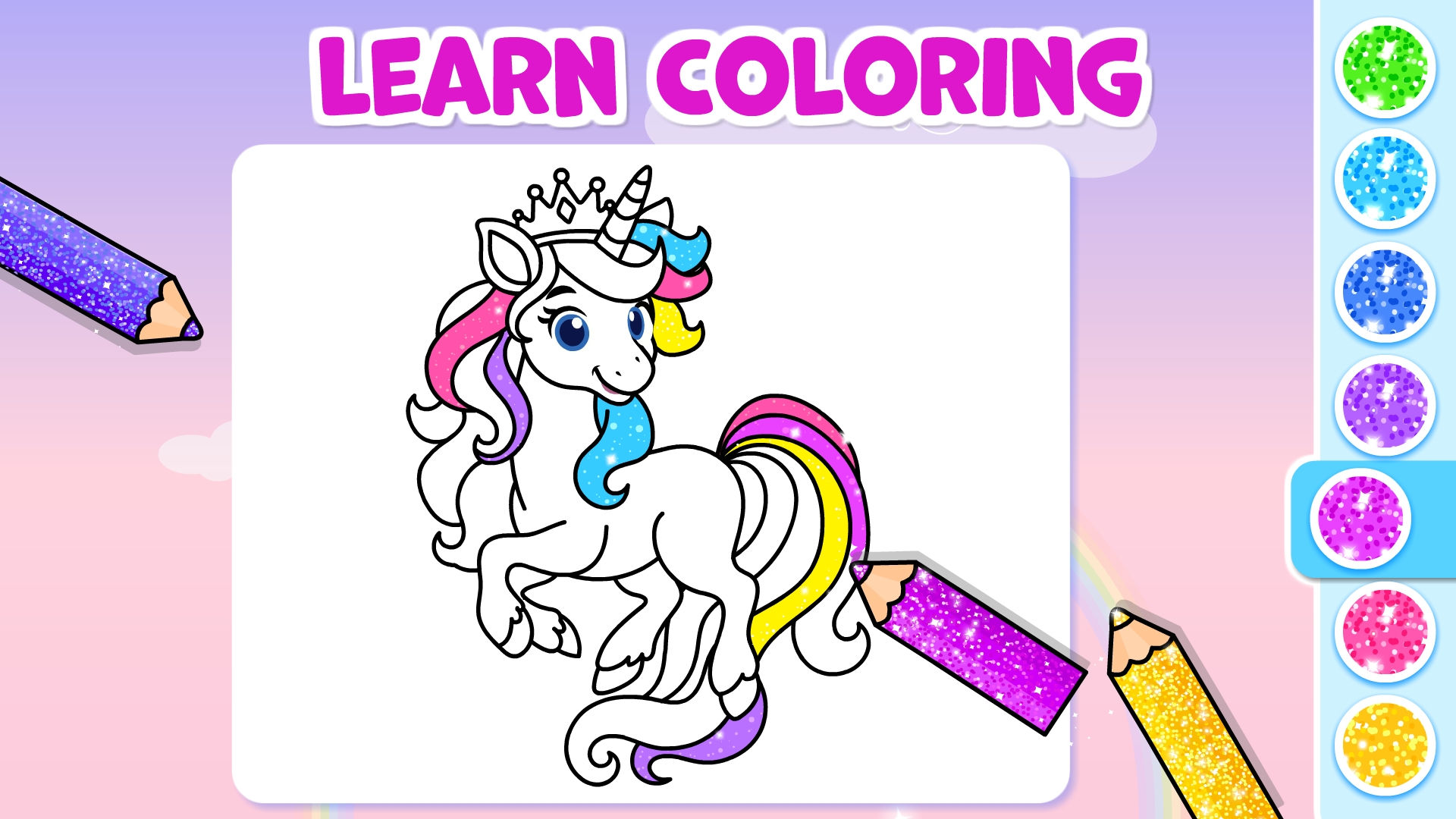 اسکرین شات 2 بازی Unicorn Games for 2+ Year Olds